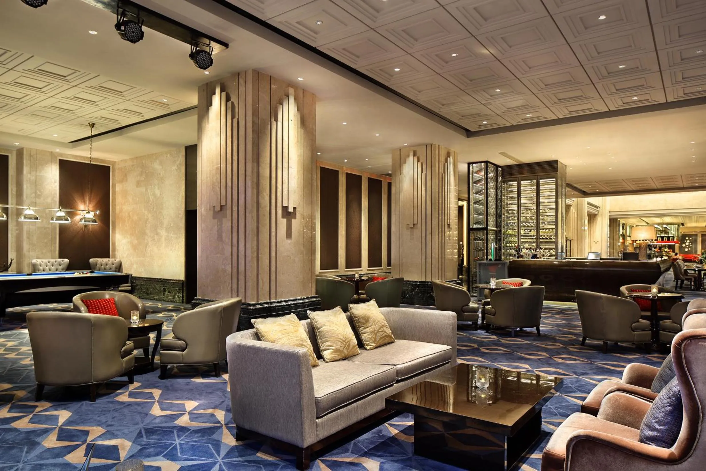 Restaurant/places to eat, Lounge/Bar in The Qube Hotel Xinqiao