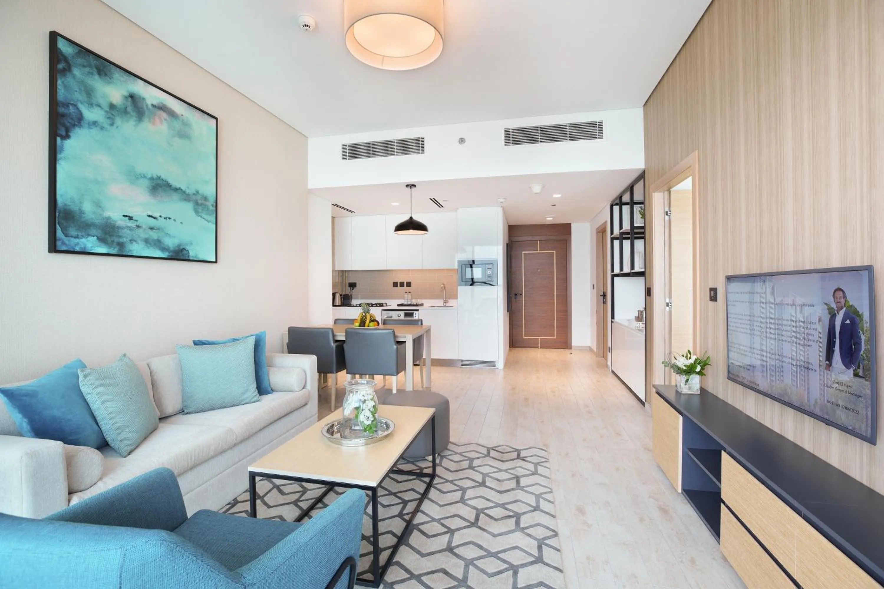 Living room in Millennium Executive Apartments Mont Rose