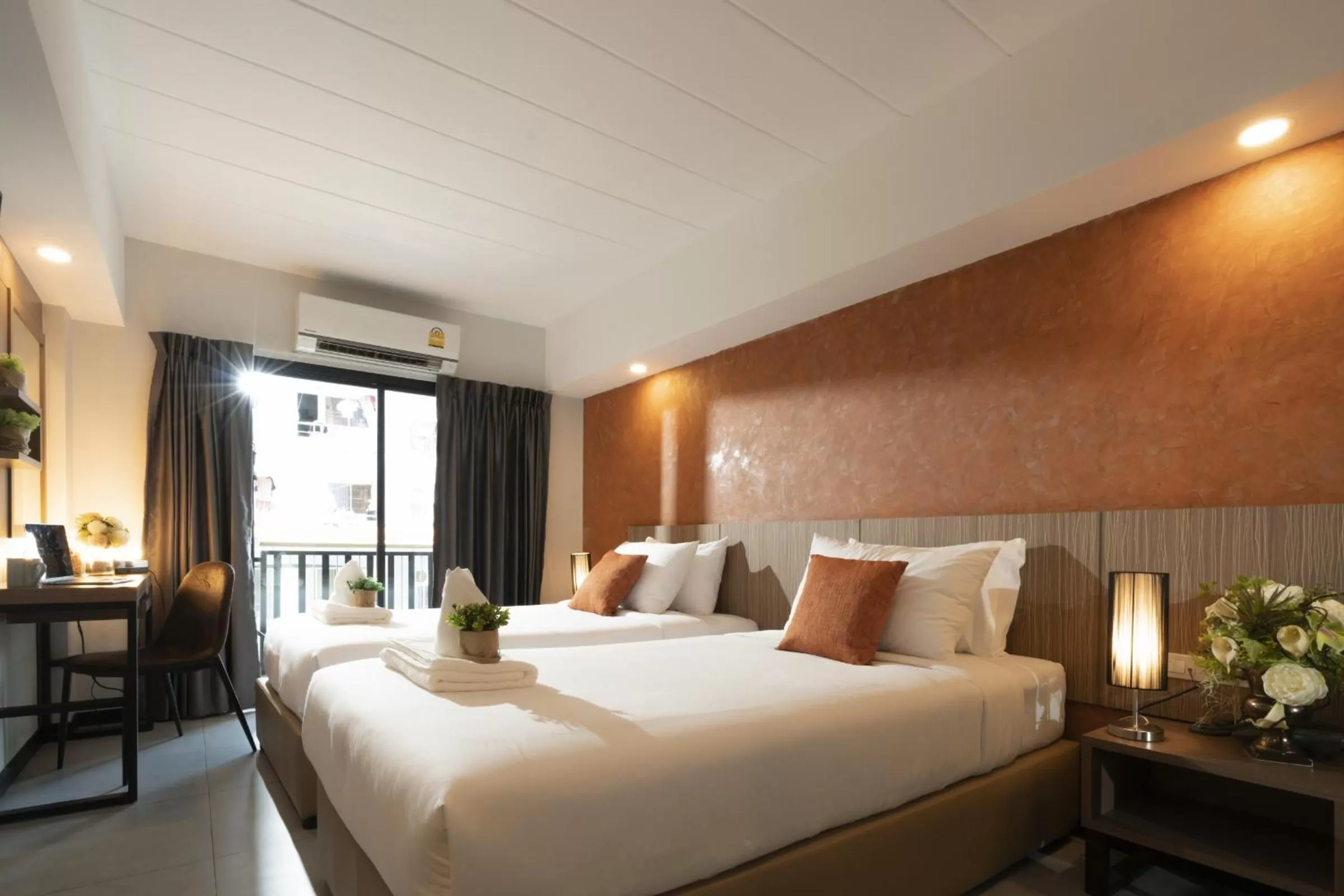 Bed in The Home Hotel SHA