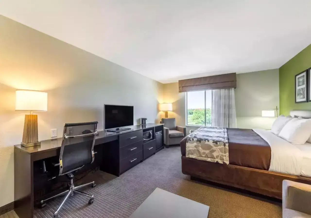Bedroom in Sleep Inn & Suites Jourdanton - Pleasanton