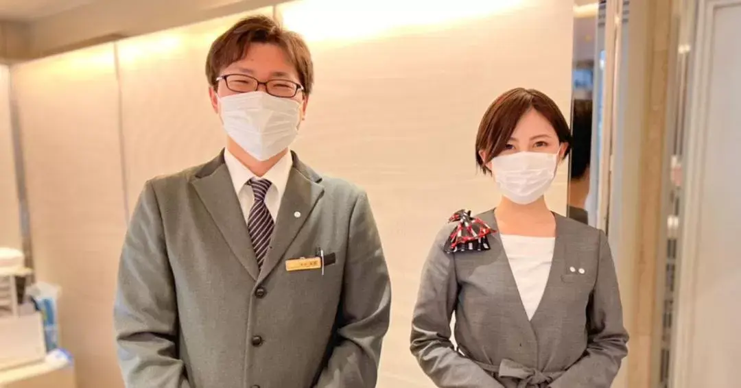 Staff in Nagoya Fushimi Mont-Blanc Hotel