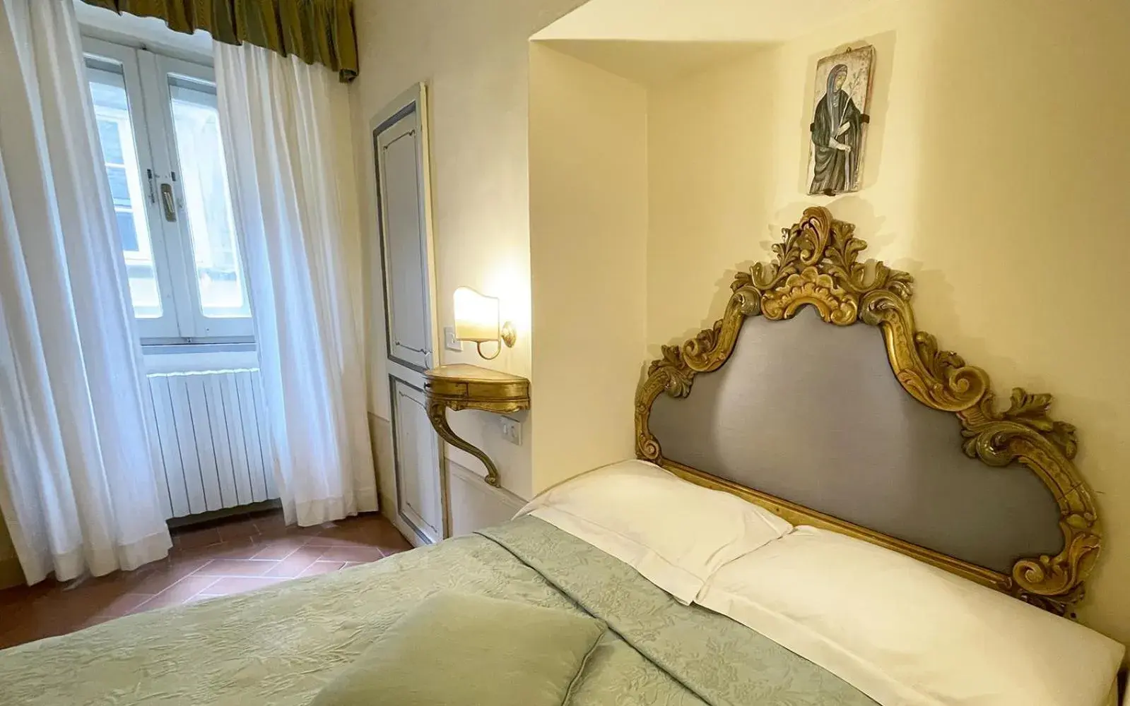 Bedroom, Bed in Hotel San Michele