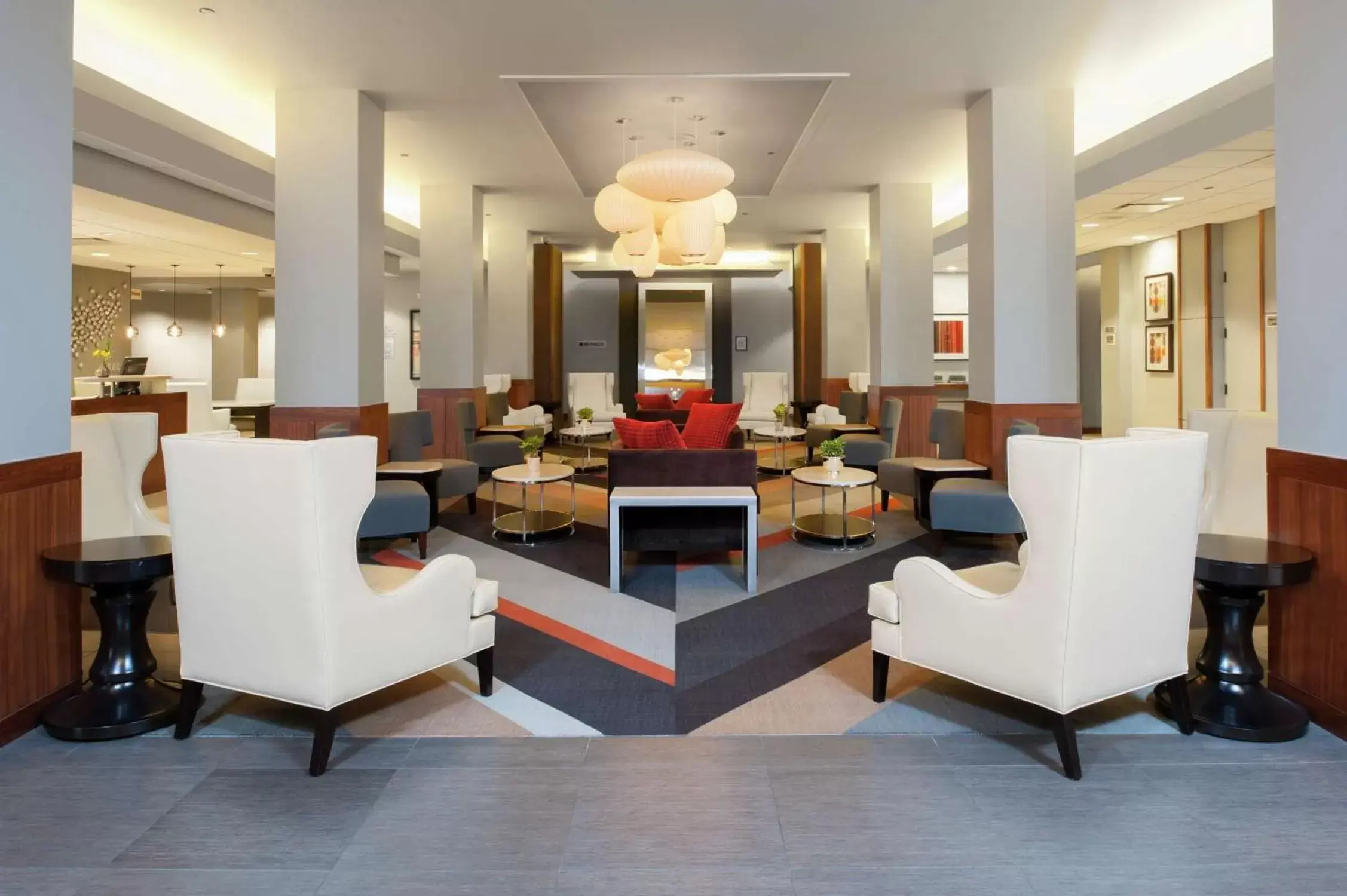 Lobby or reception, Lobby/Reception in DoubleTree by Hilton Hotel and Conference Center Chicago North Shore
