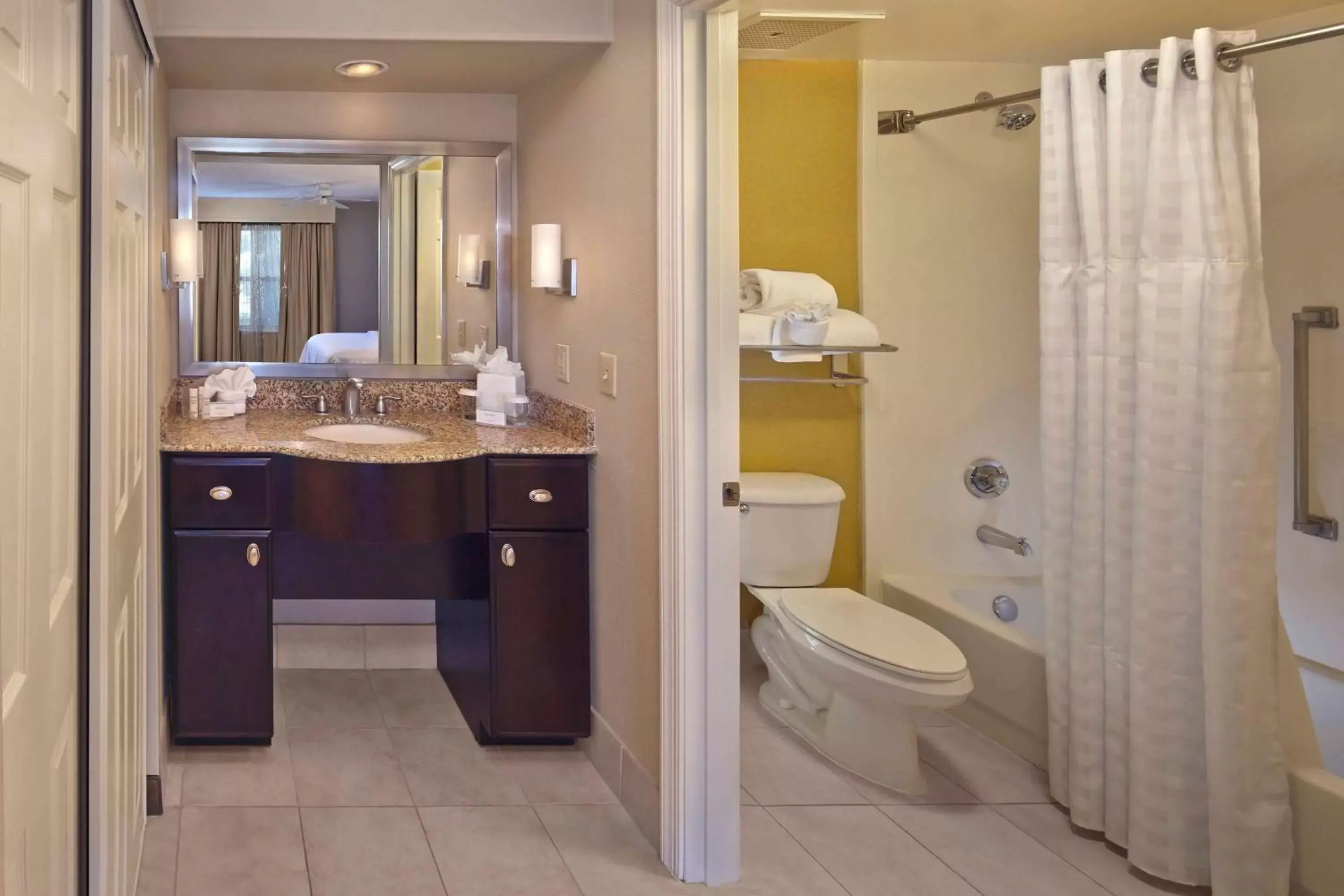 Bathroom in Homewood Suites by Hilton Lake Mary