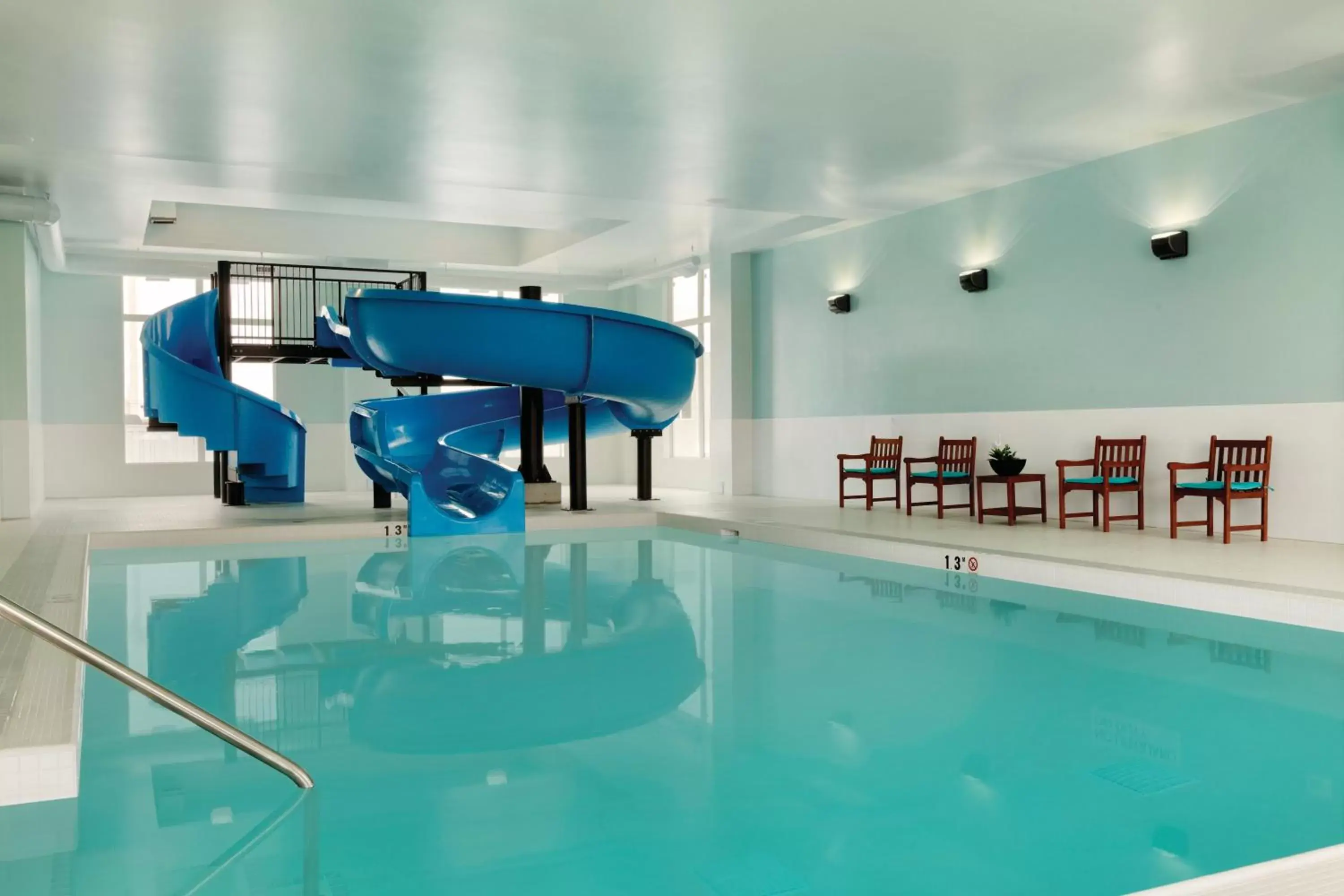 Swimming Pool in Radisson Hotel & Conference Center Calgary Airport East