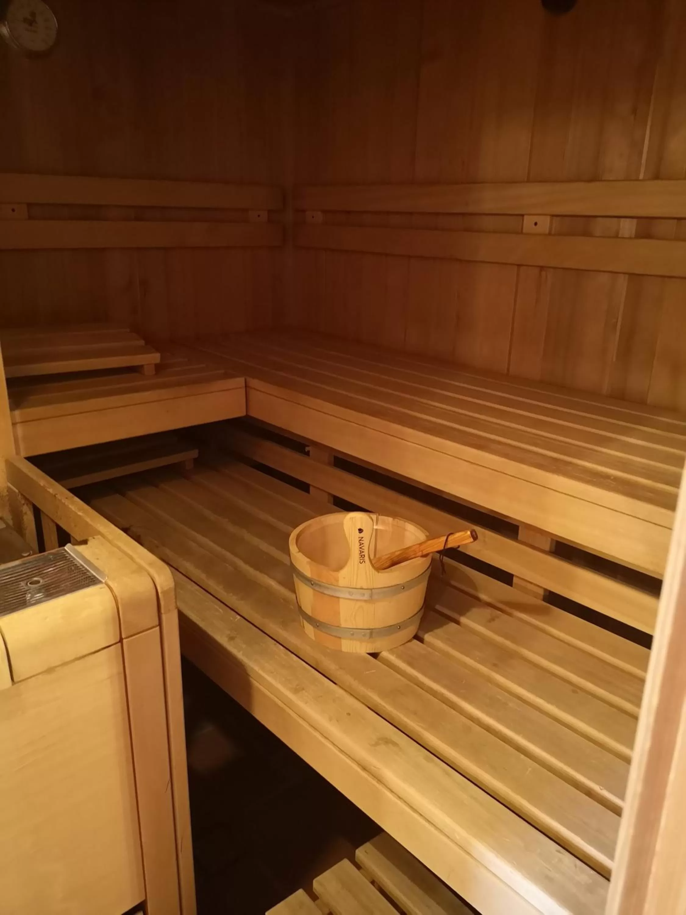 Sauna in Hotel Goldflair am Rathaus