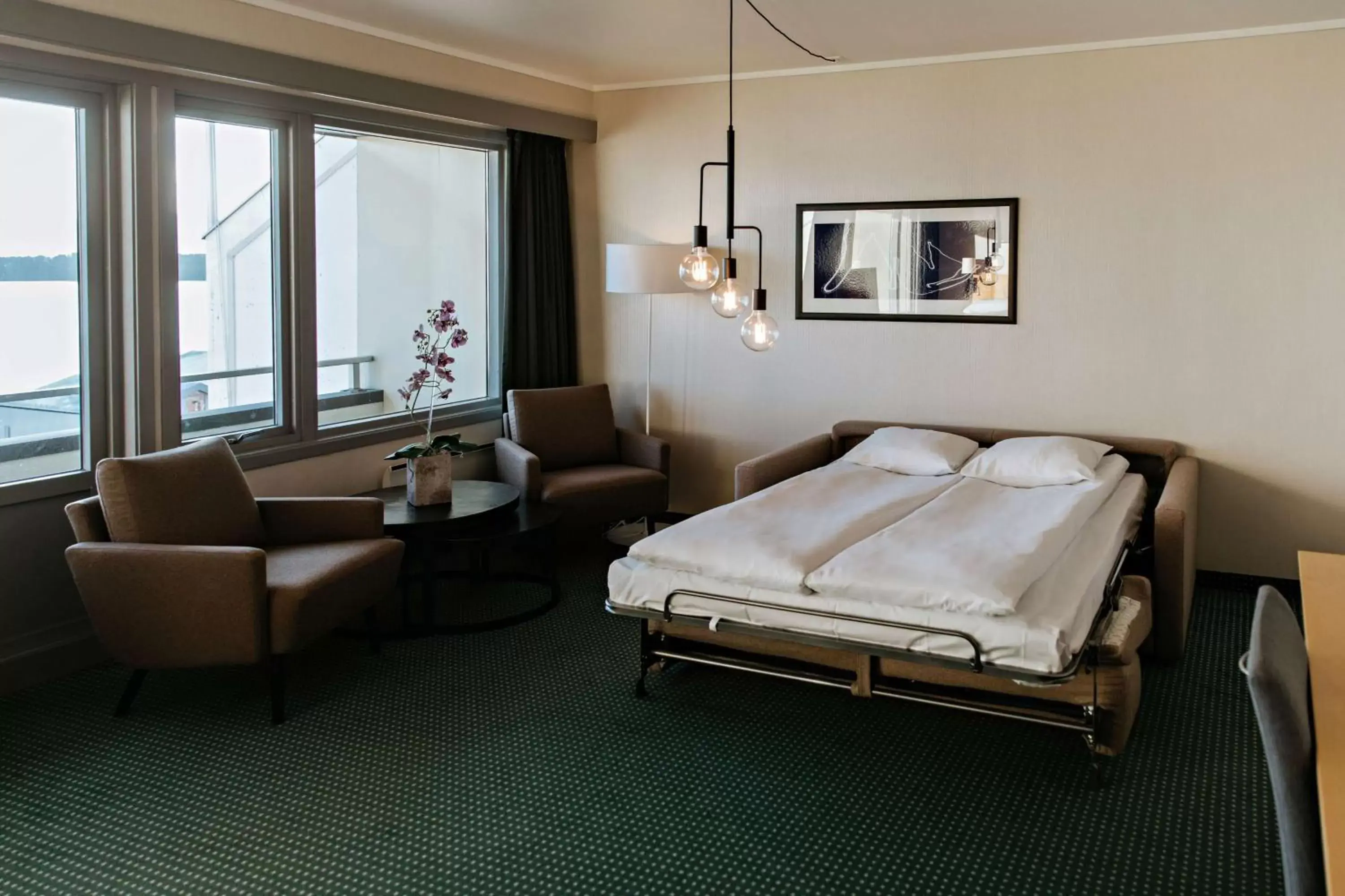 Photo of the whole room, Bed in Scandic Alexandra Molde