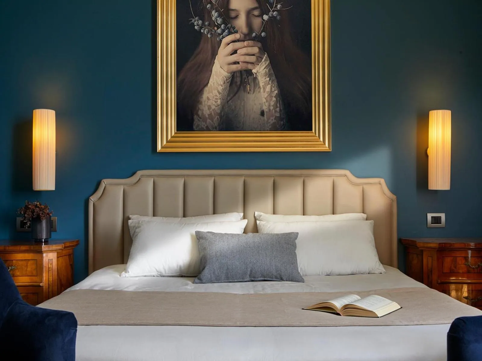 Double Room with Lake View in Hotel Villa Del Sogno