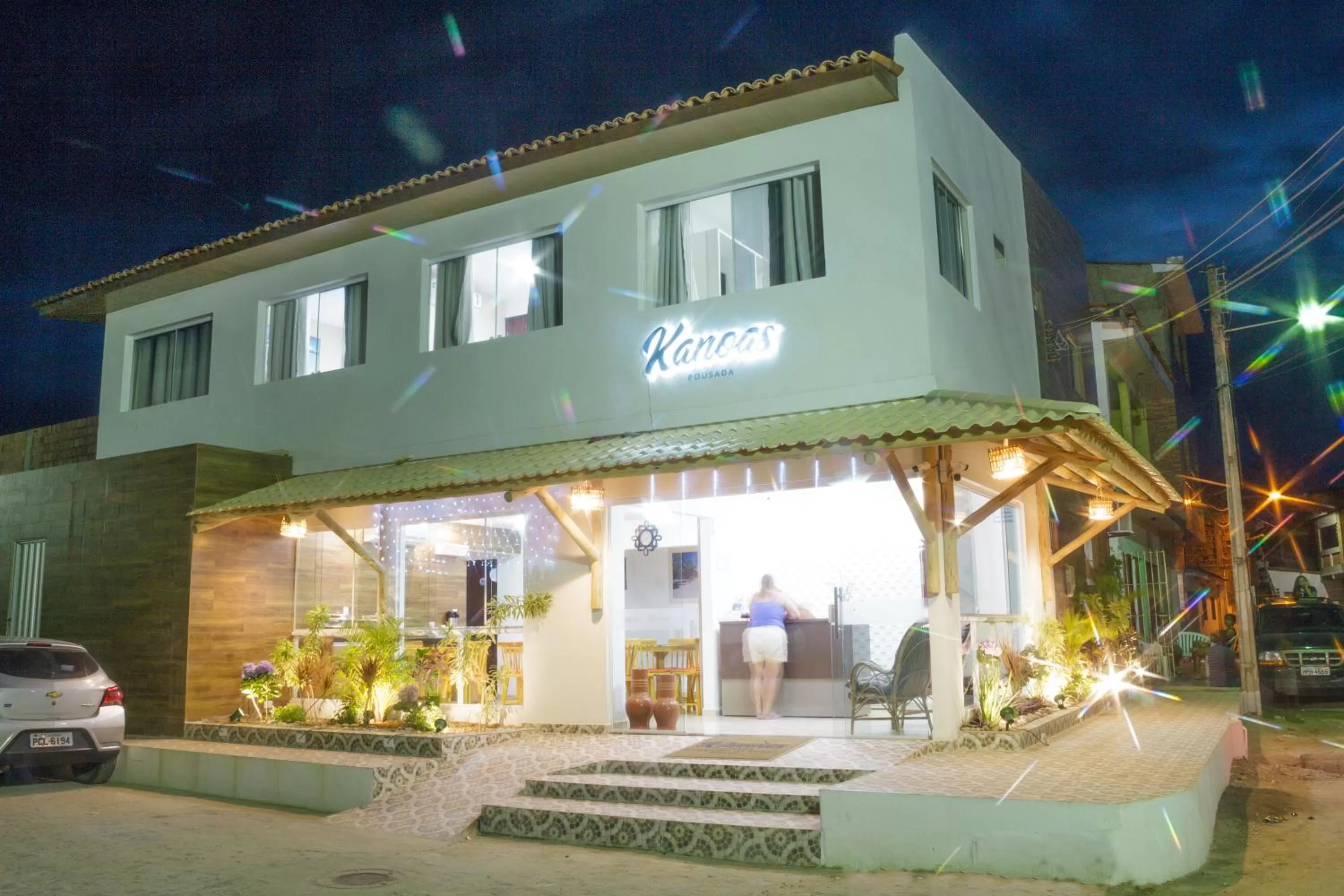 Facade/entrance in Pousada Kanoas