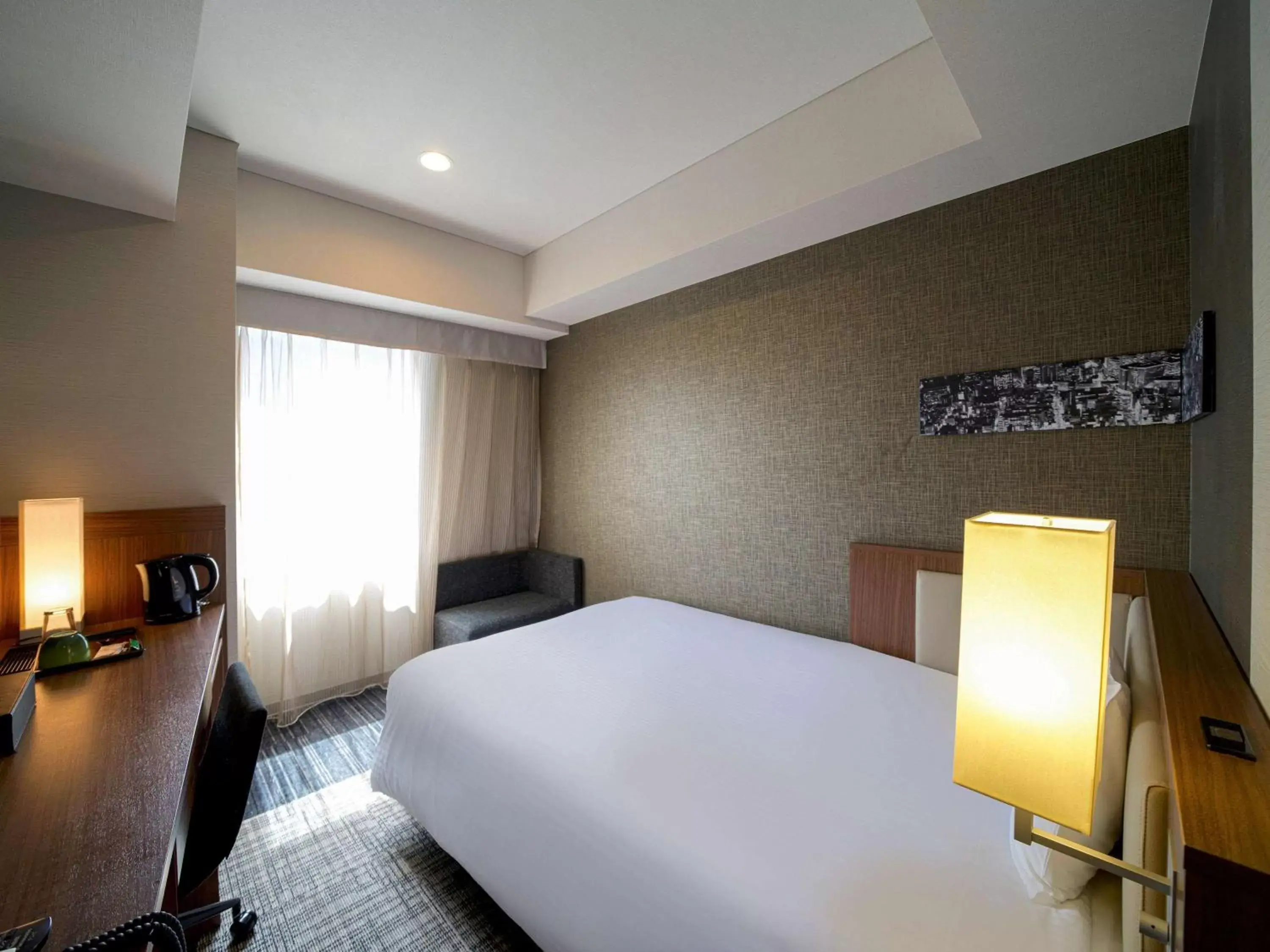 Bedroom, Bed in ibis Styles Tokyo Ginza