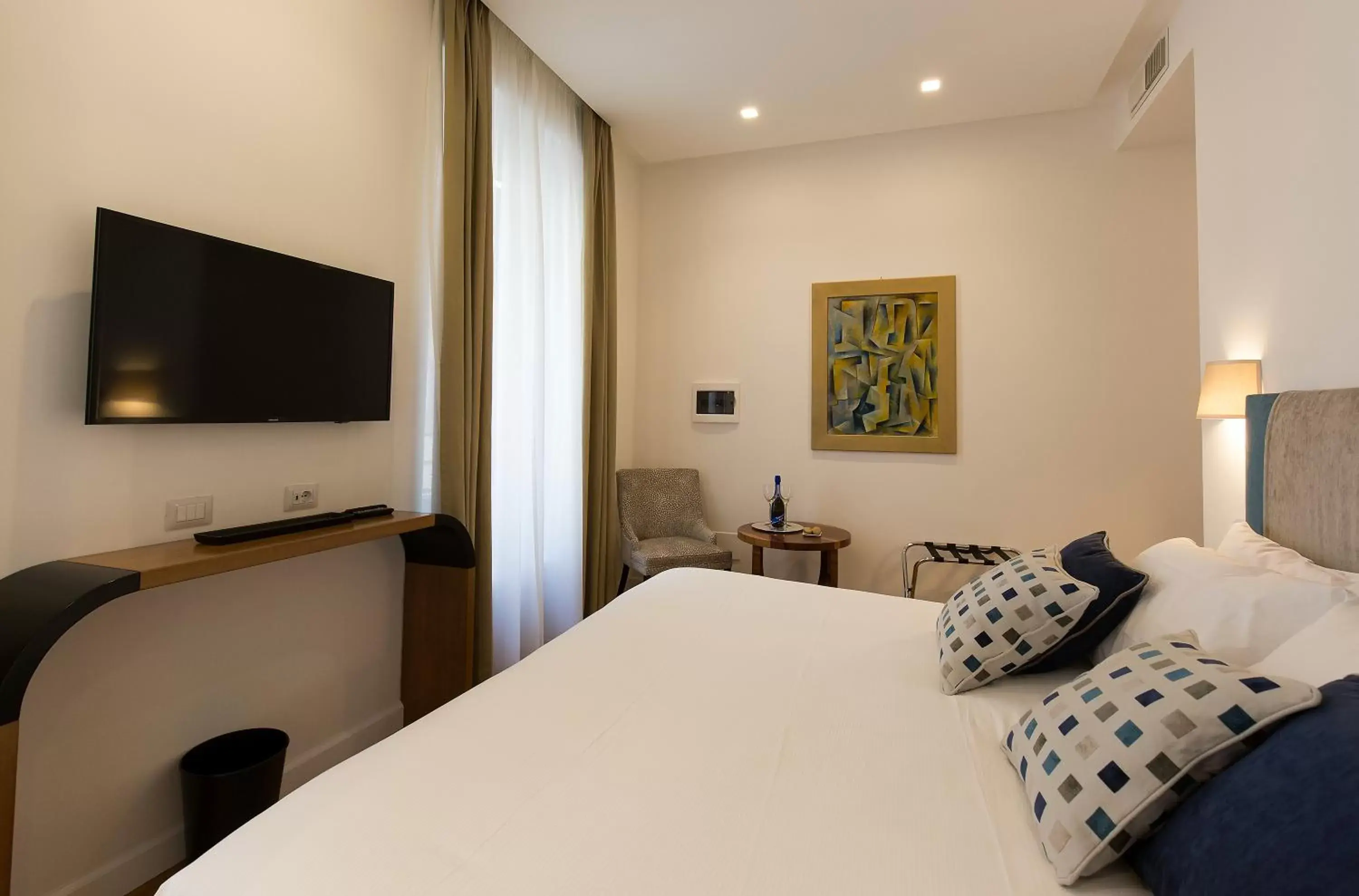 Bedroom, Bed in 900 Piazza del Popolo