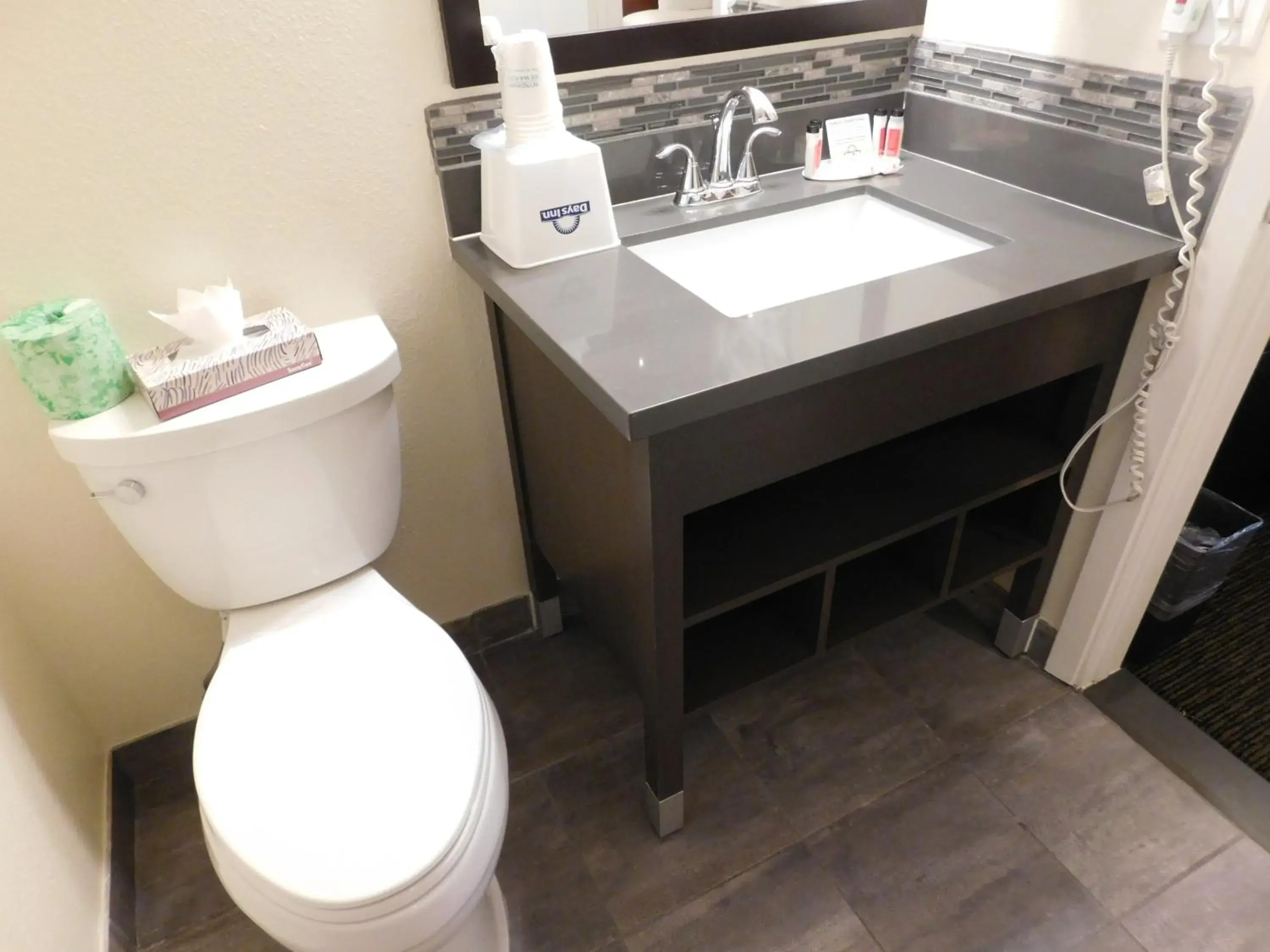 Toilet, Bathroom in Days Inn by Wyndham Monterey-Fisherman's Wharf Aquarium