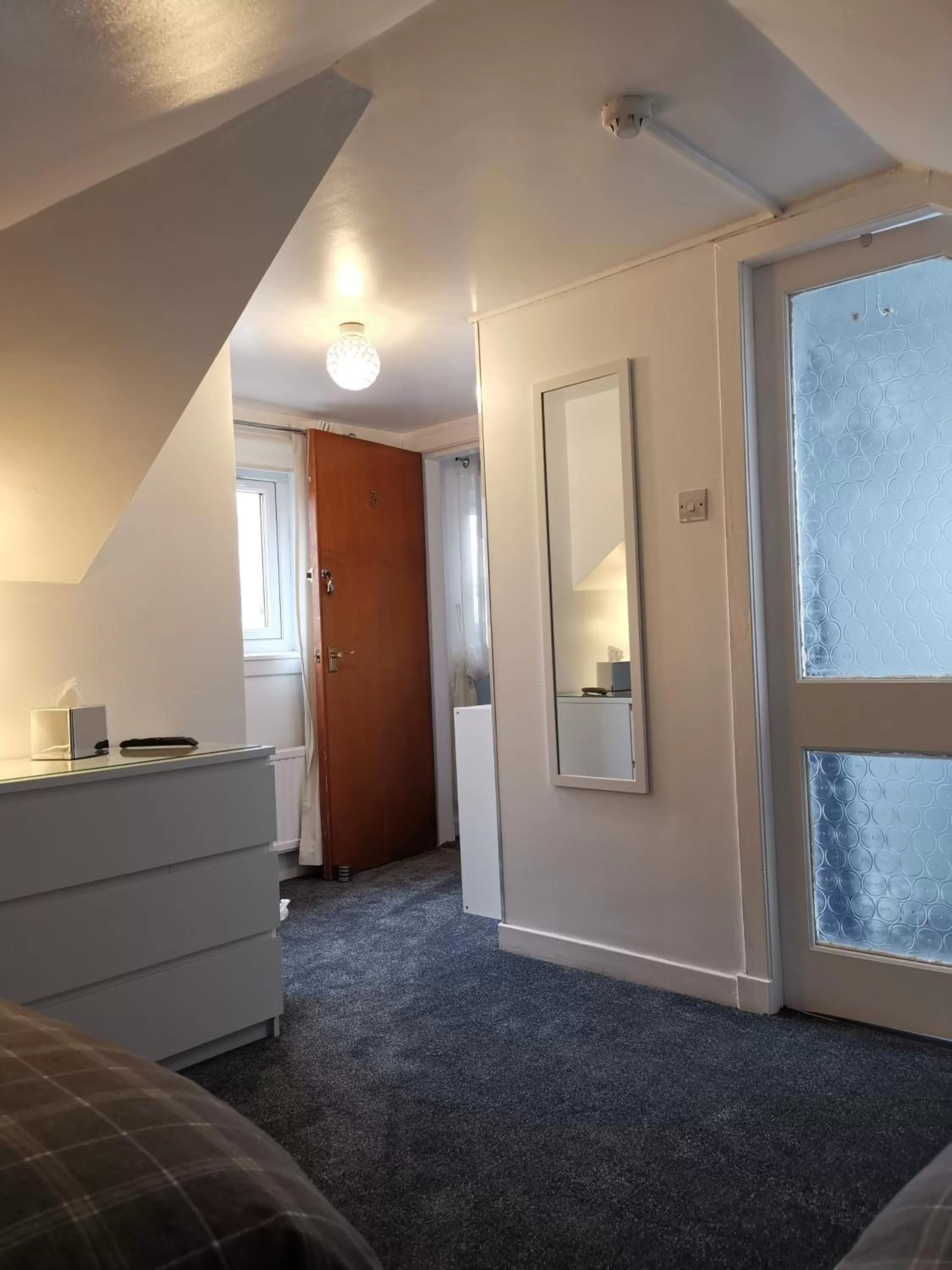 Bed in Glenfern Guest House and a separate Cottage with its own private hot tub