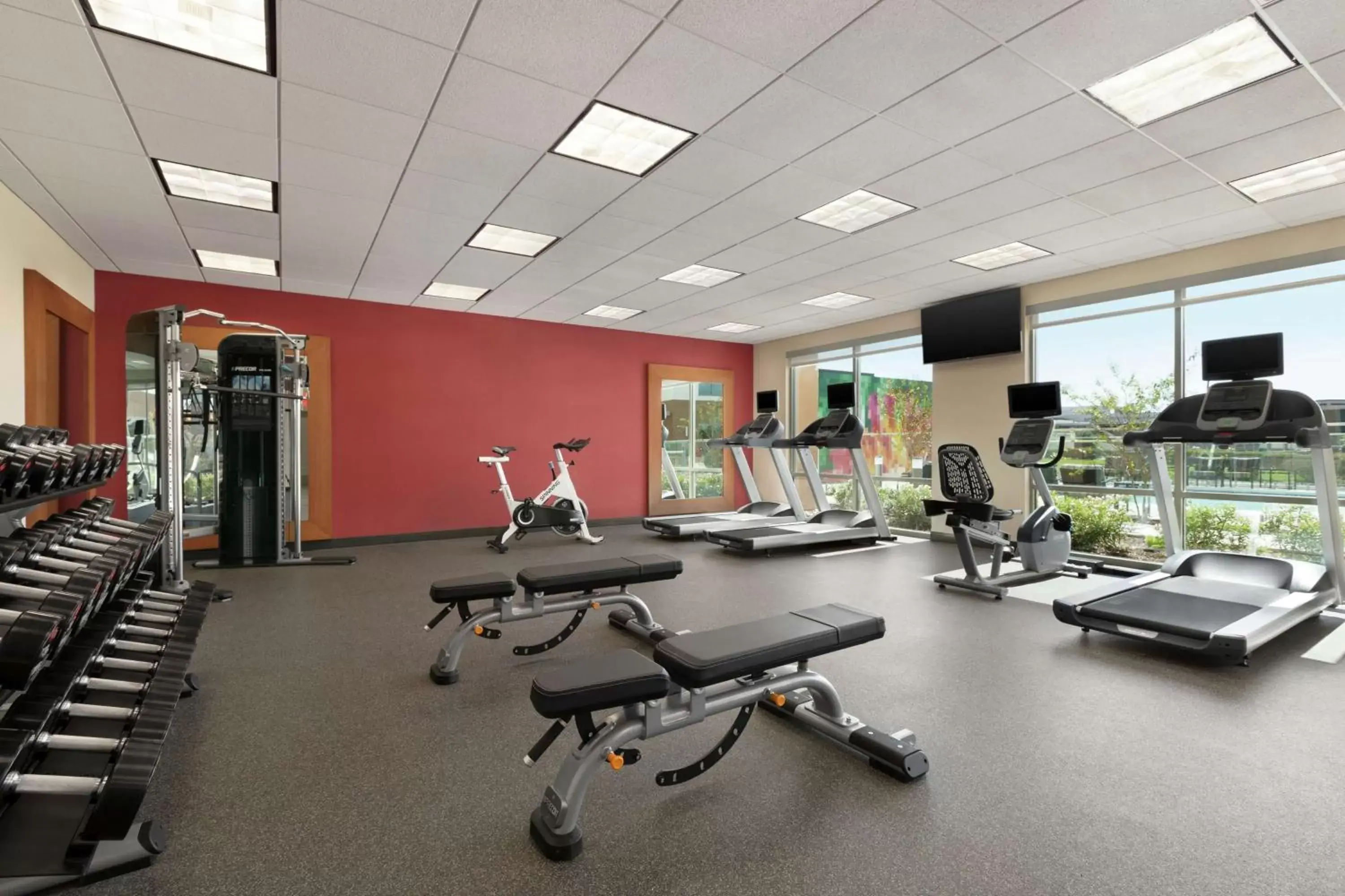 Fitness centre/facilities, Fitness Center/Facilities in Homewood Suites by Hilton Houston NW at Beltway 8