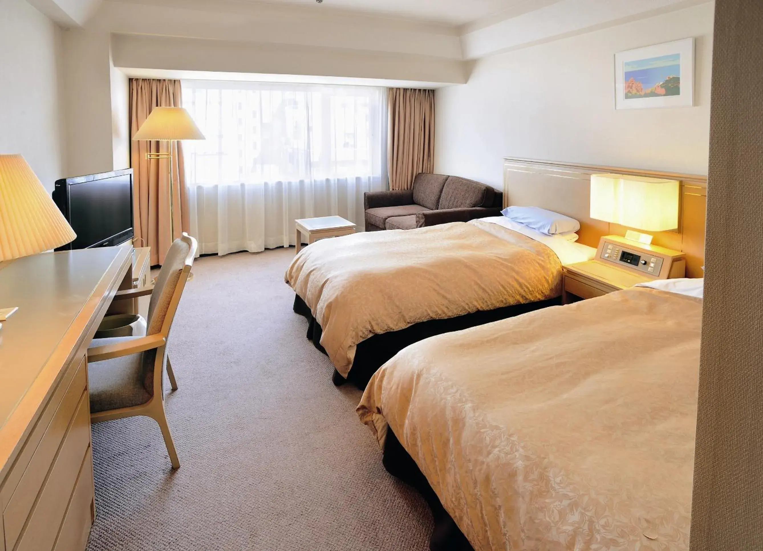 Photo of the whole room, Bed in Bandai Silver Hotel