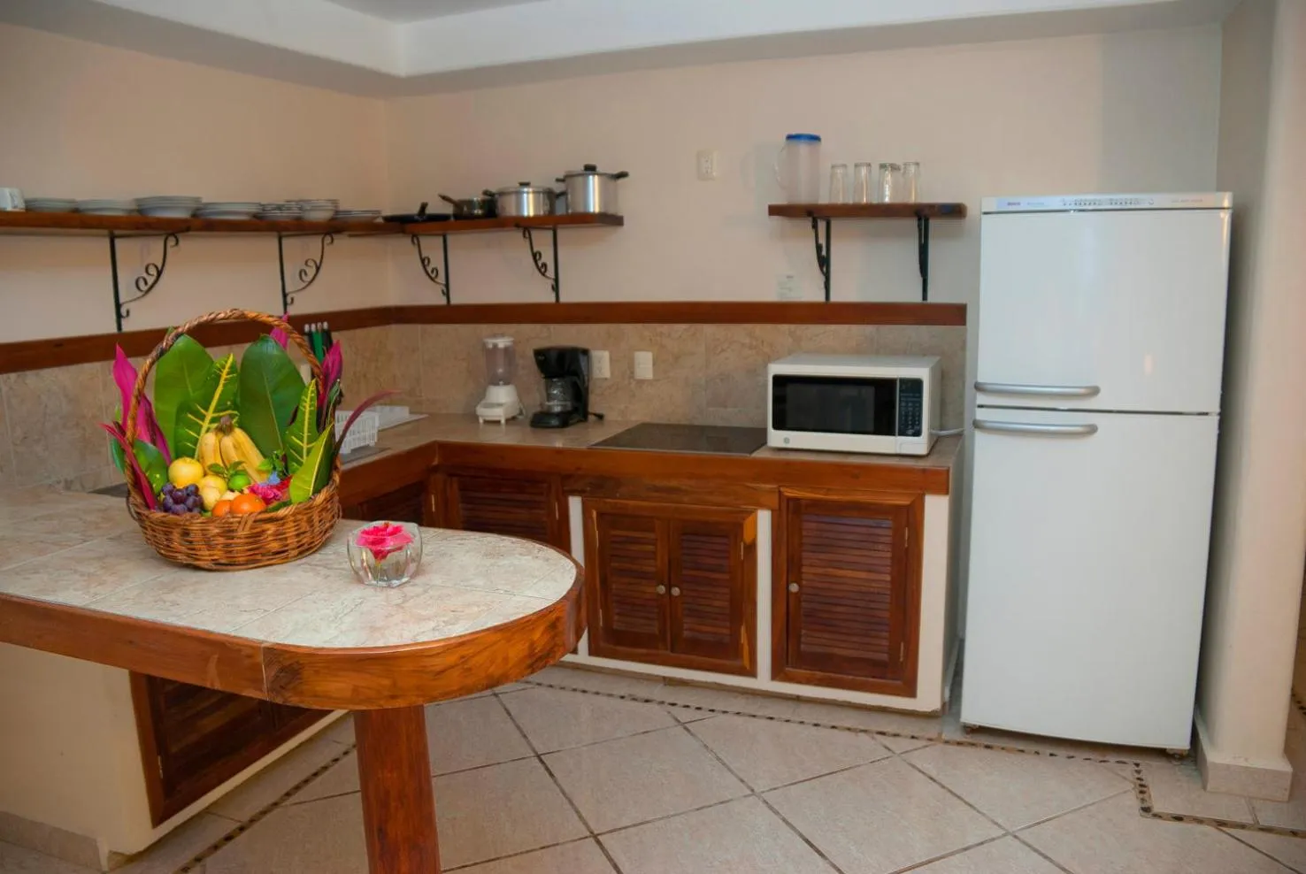 Kitchen or kitchenette in Villas Bakalar