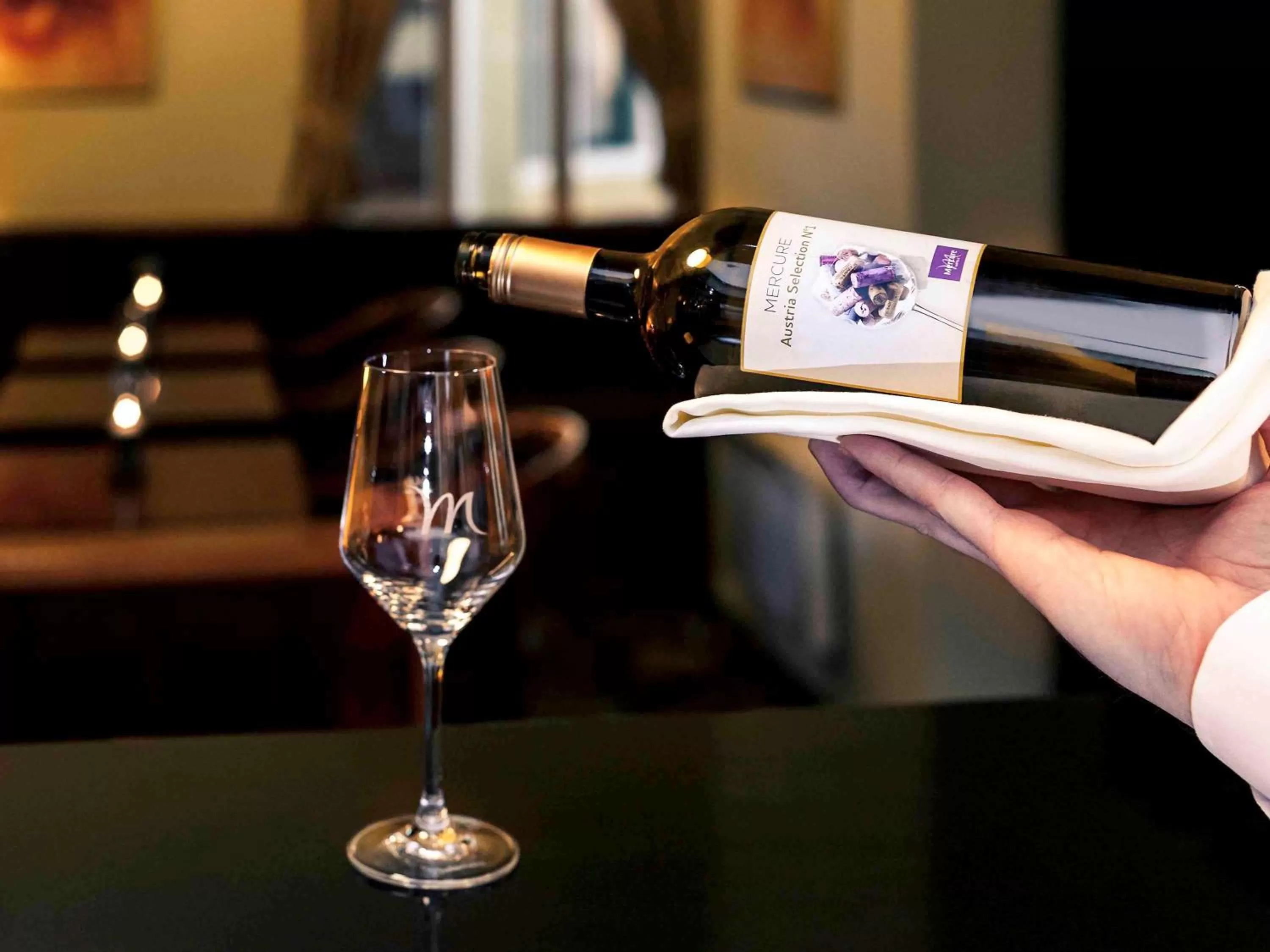 Lounge or bar in Mercure Grand Hotel Biedermeier Wien