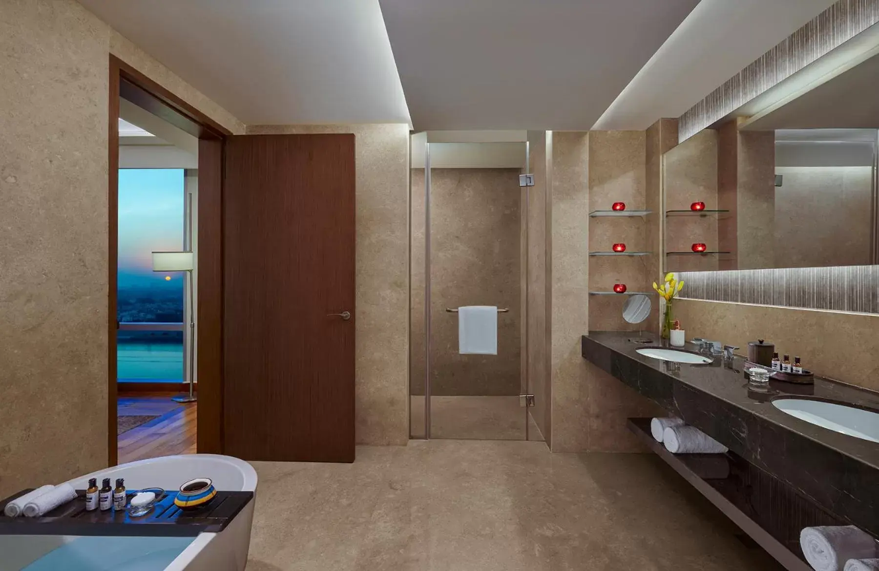 Shower, Bathroom in Hyatt Regency Ahmedabad