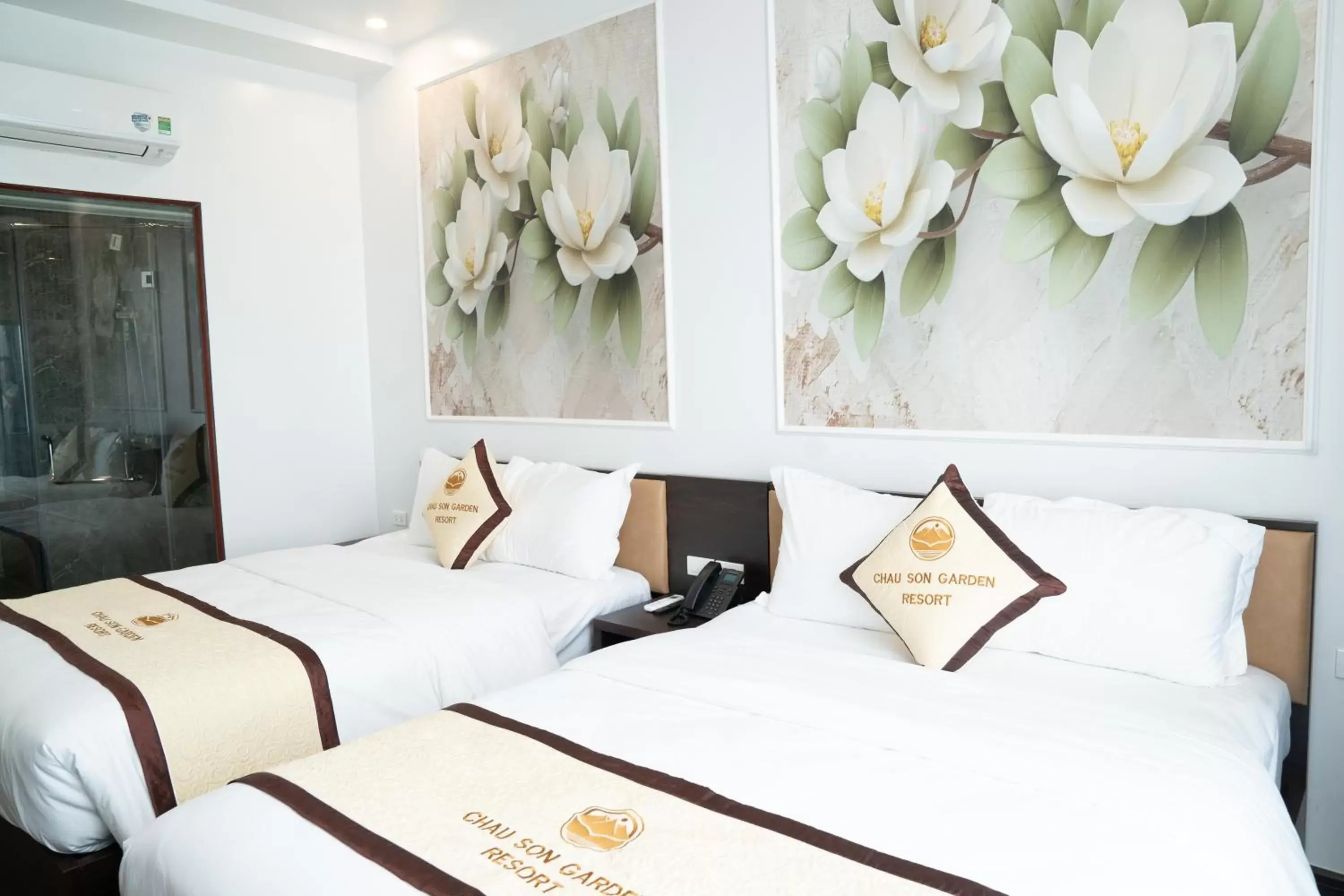 Bed in Châu Sơn Garden Resort Bed in Châu Sơn Garden Resort