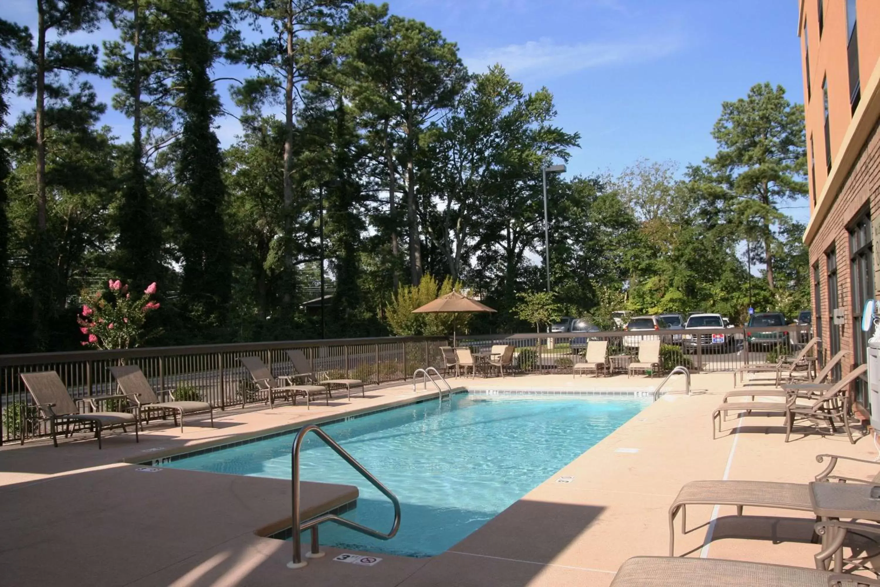Pool view, Swimming Pool in Hampton Inn Spring Lake Fayetteville
