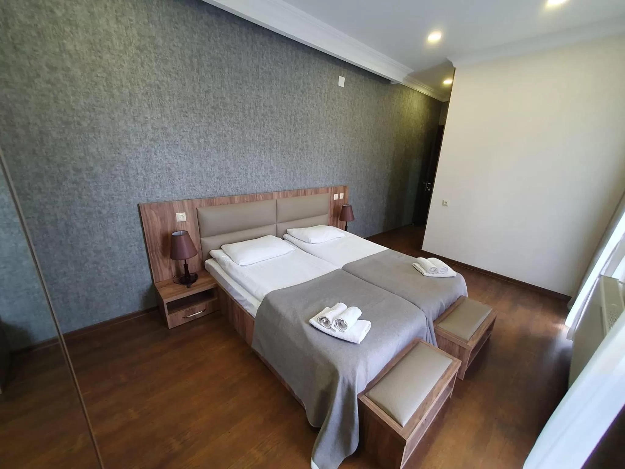 Bed in Hotel Shgedi Mestia