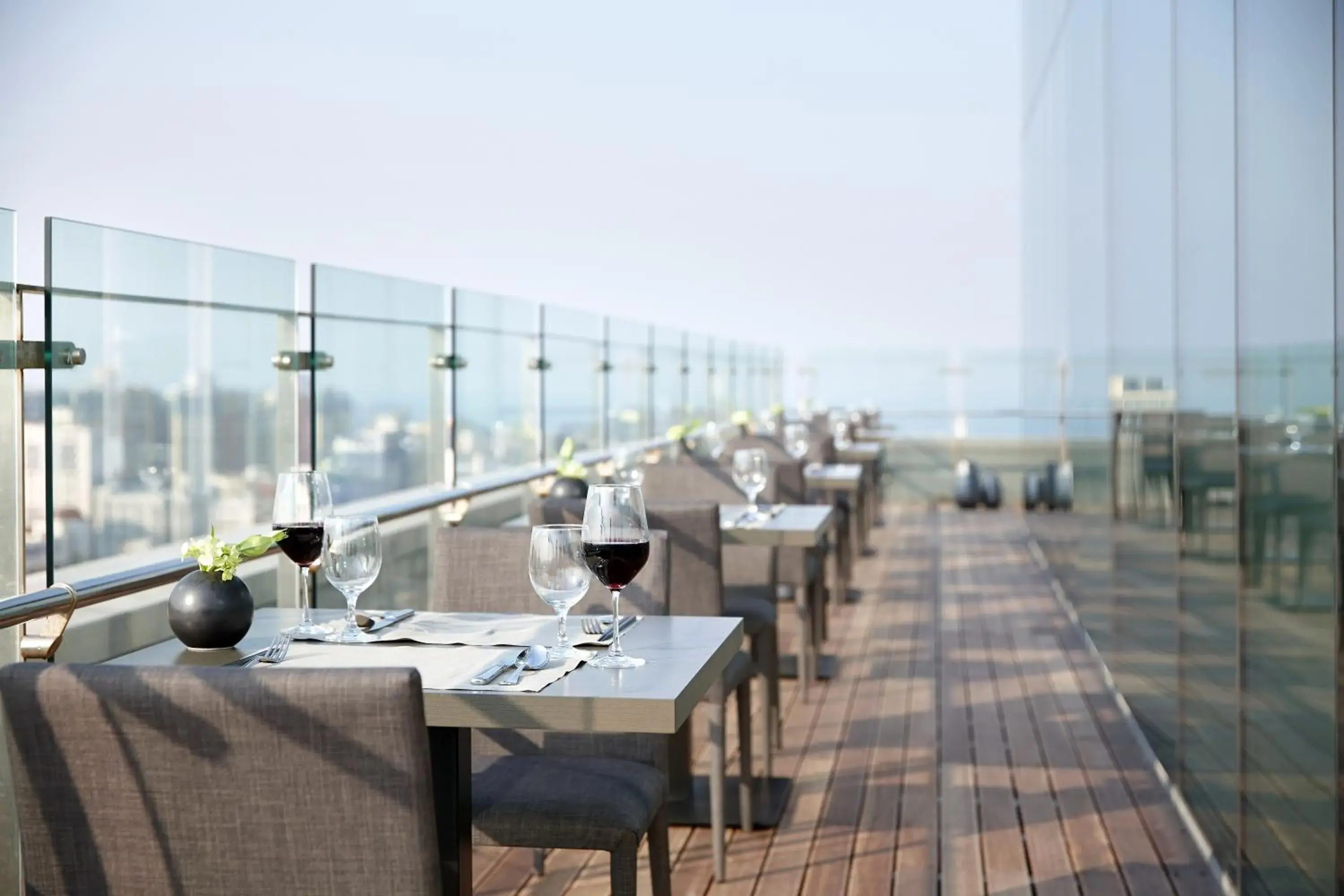 Lounge or bar in Shilla Stay Jeju Airport Lounge or bar in Shilla Stay Jeju Airport