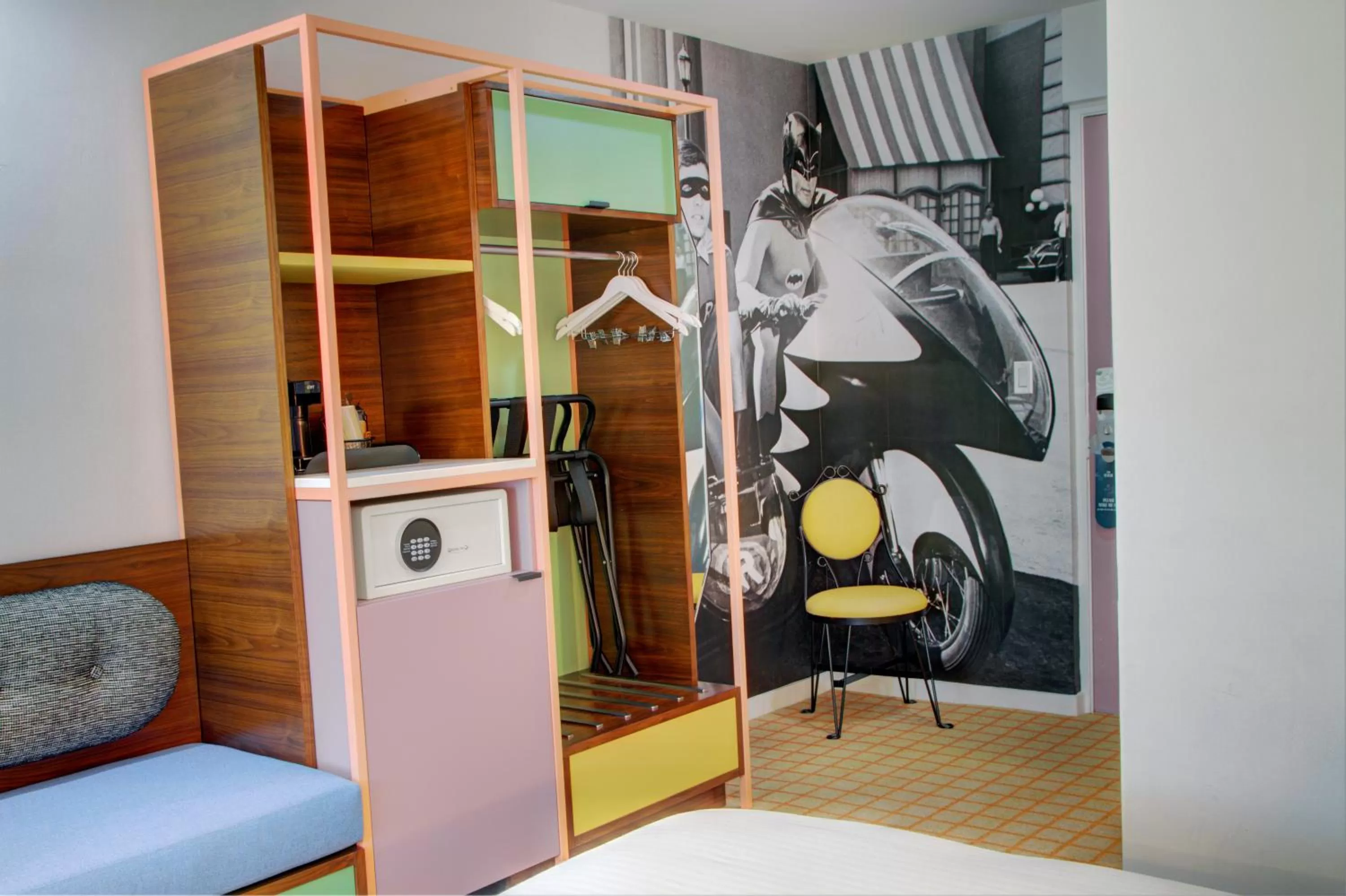 wardrobe in The Hollywood Franklin Hotel near Universal Studios