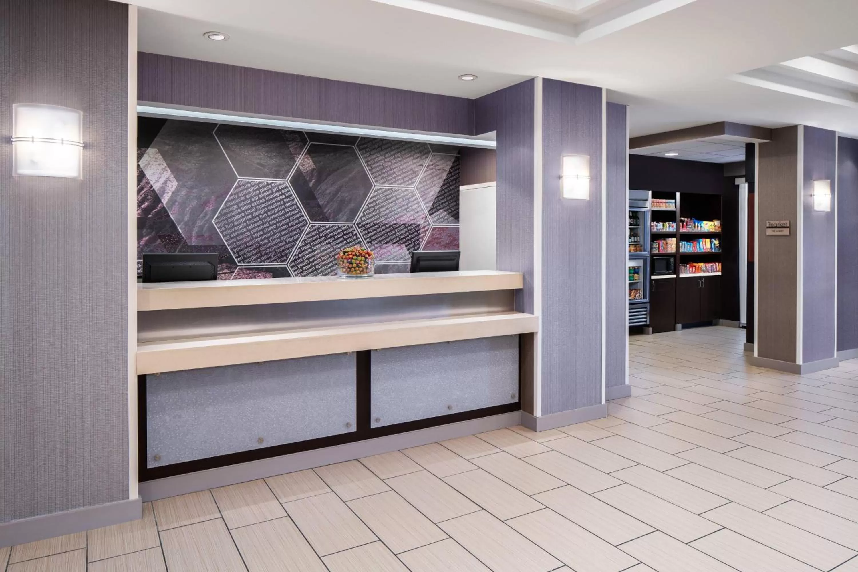 Lobby or reception in SpringHill Suites Houston Hobby Airport