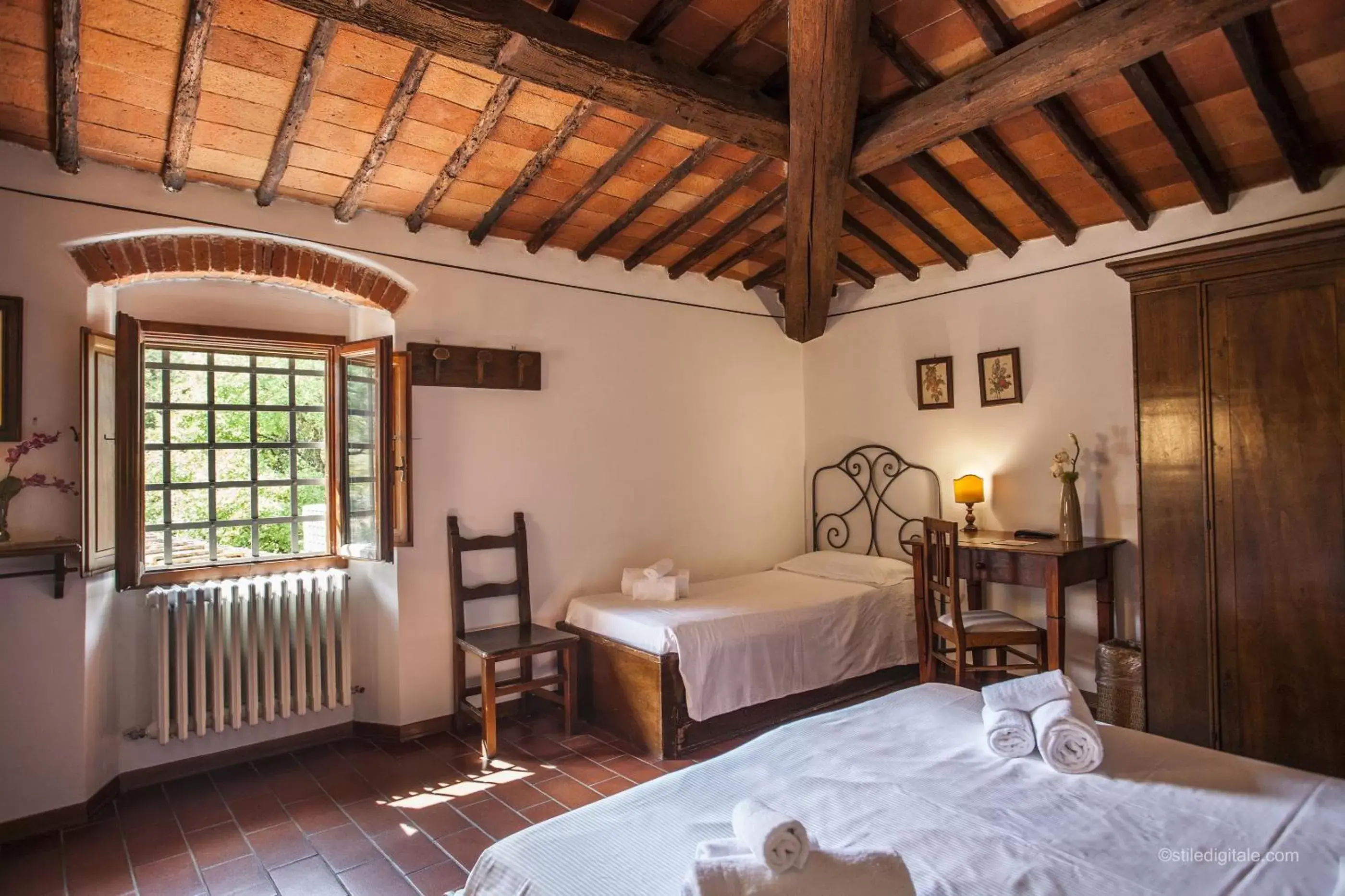 Bedroom, Bed in Tenuta Il Burchio