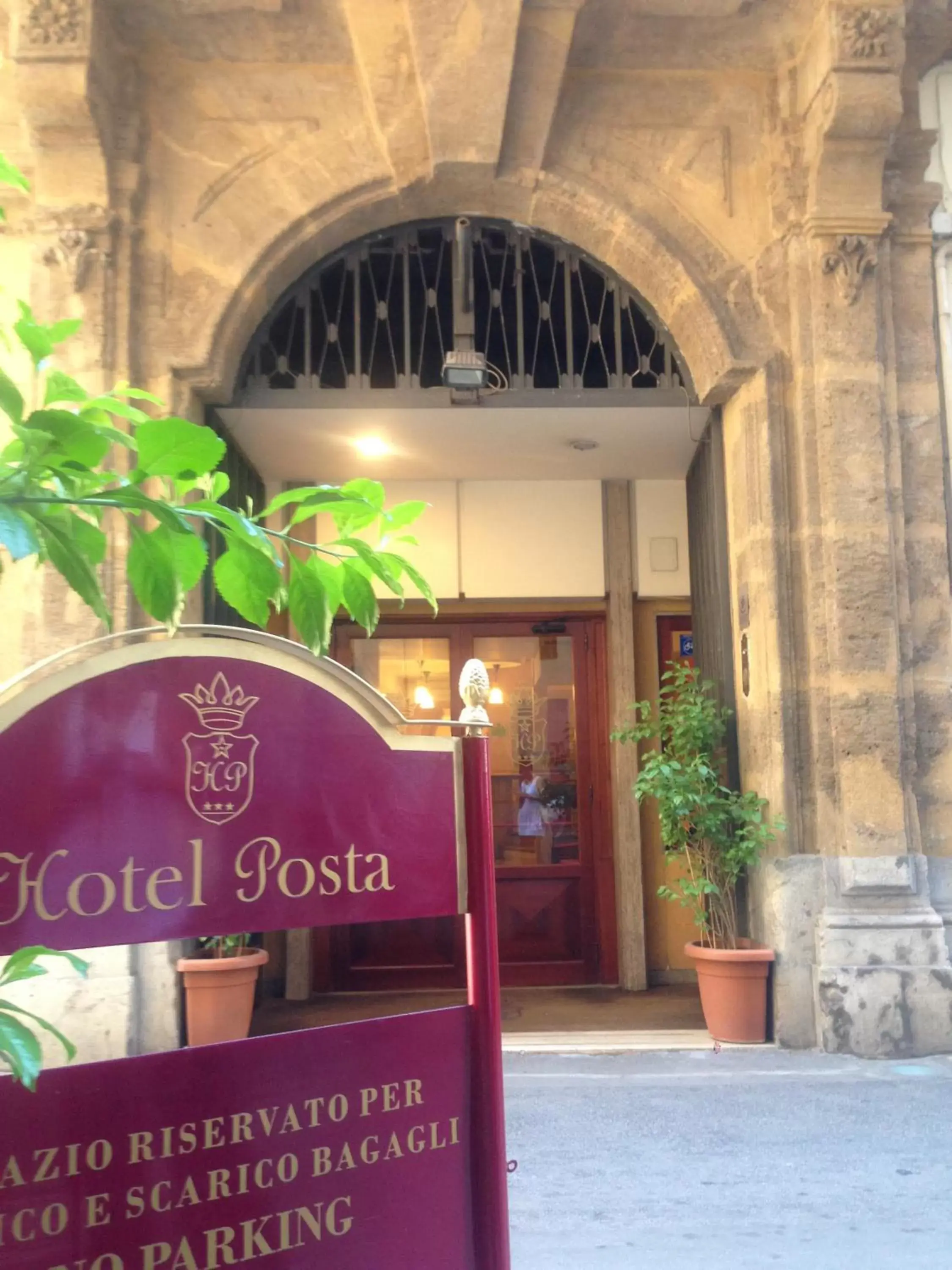 Facade/entrance, Property Logo/Sign in Hotel Posta