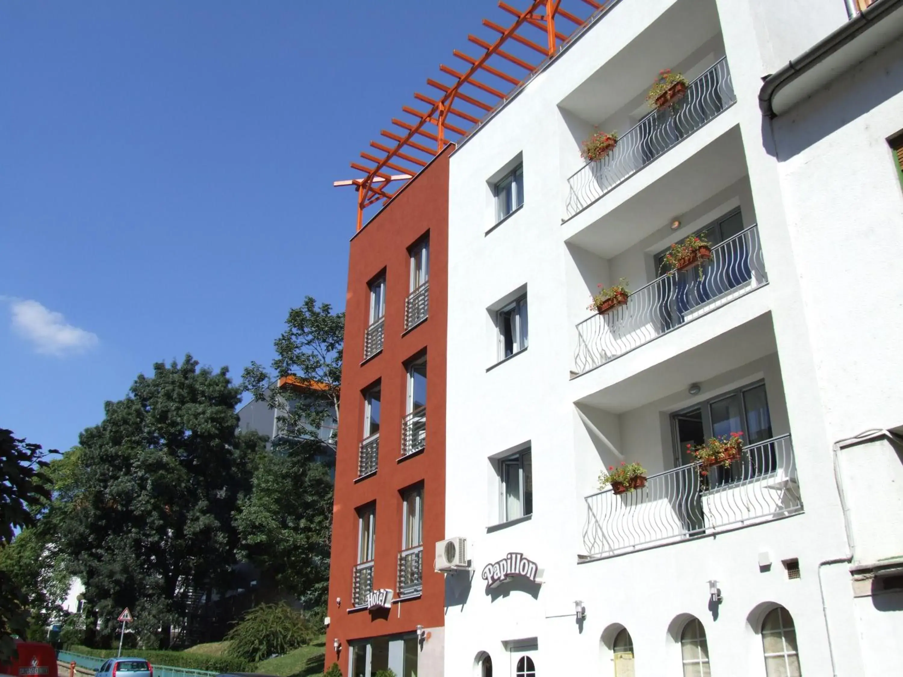 Property Building in Hotel Papillon