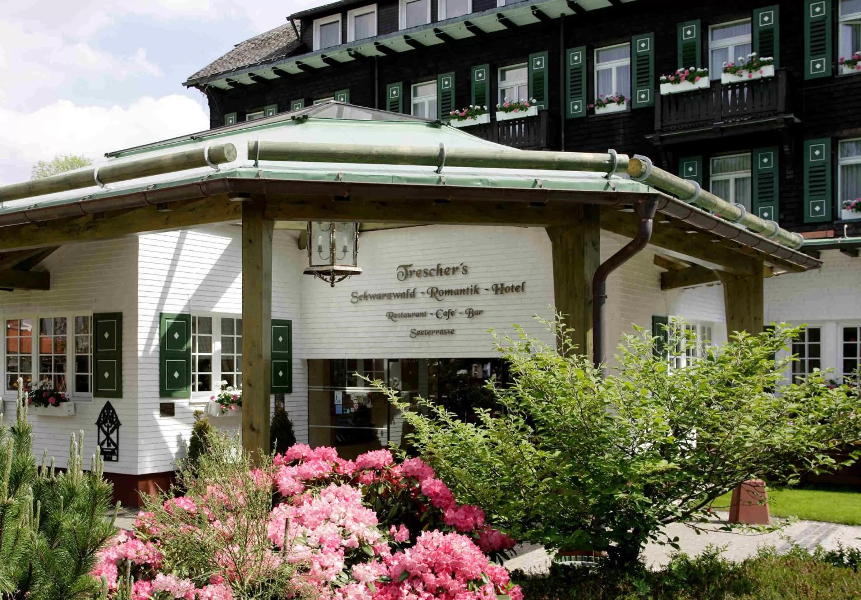 Facade/entrance in Treschers Schwarzwald Hotel