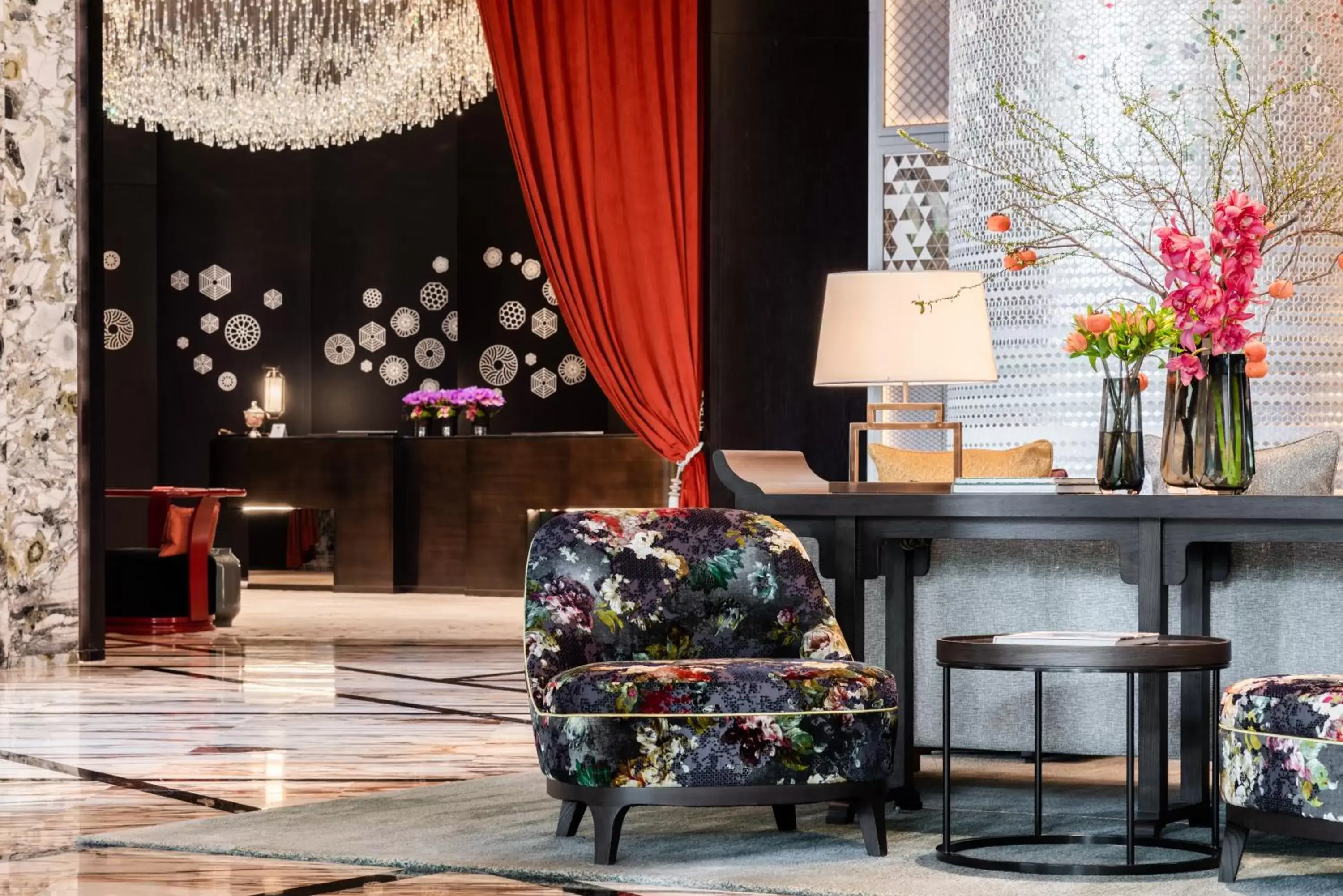 Lobby or reception in Jumeirah Guangzhou Lobby or reception in Jumeirah Guangzhou