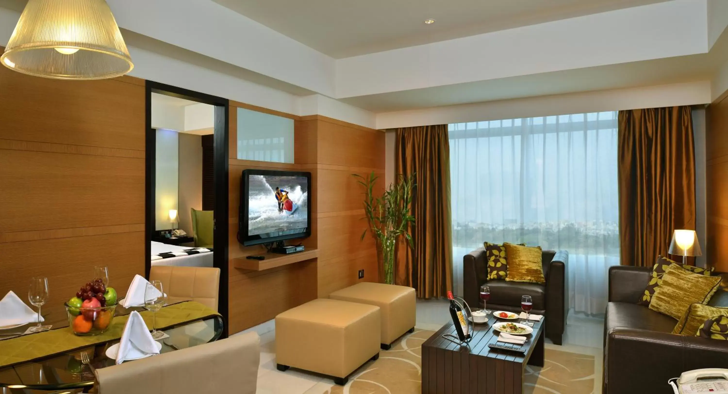 Living room, Seating Area in The Golkonda Hotel