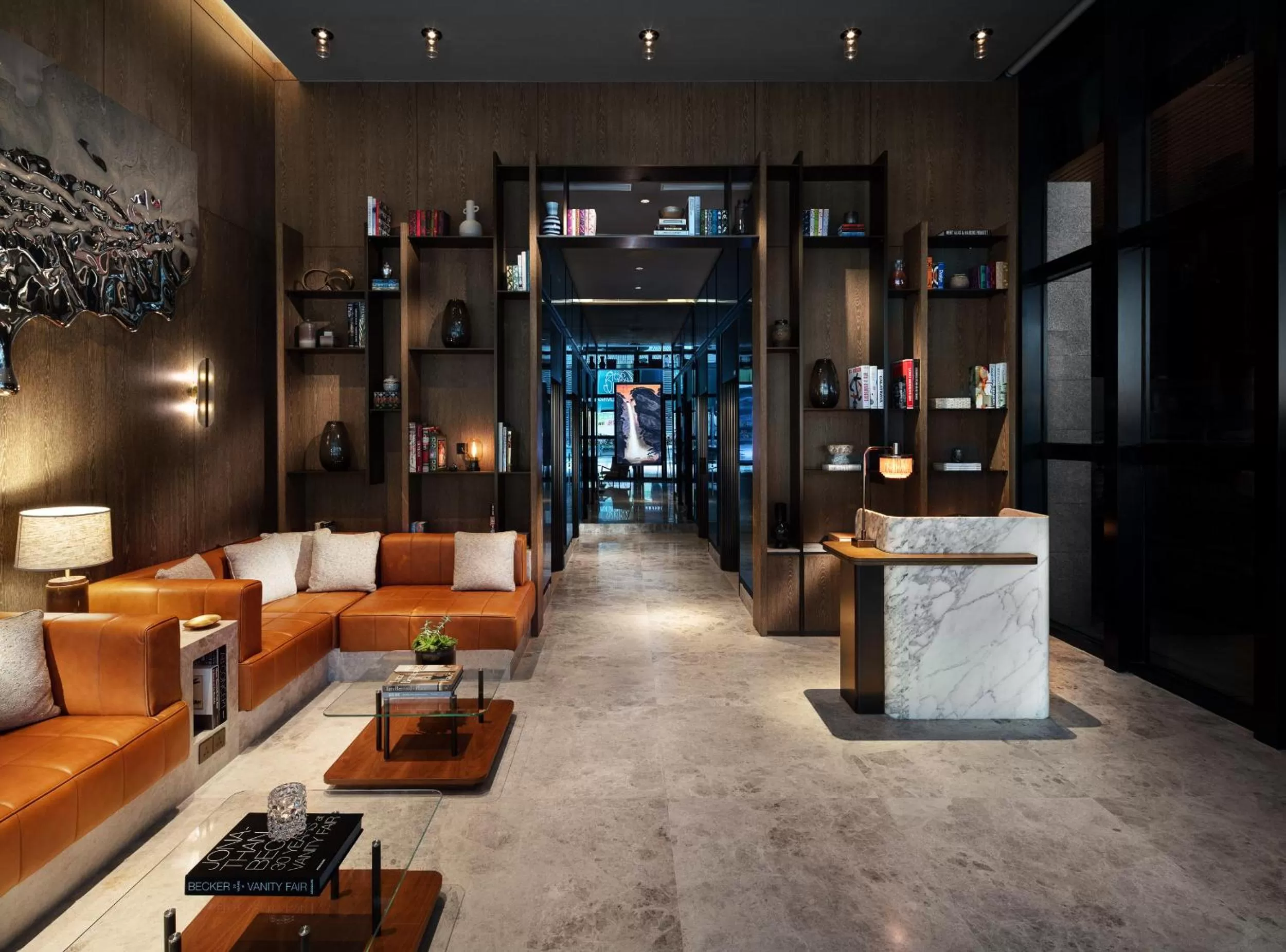Lobby or reception in The Hari Hong Kong