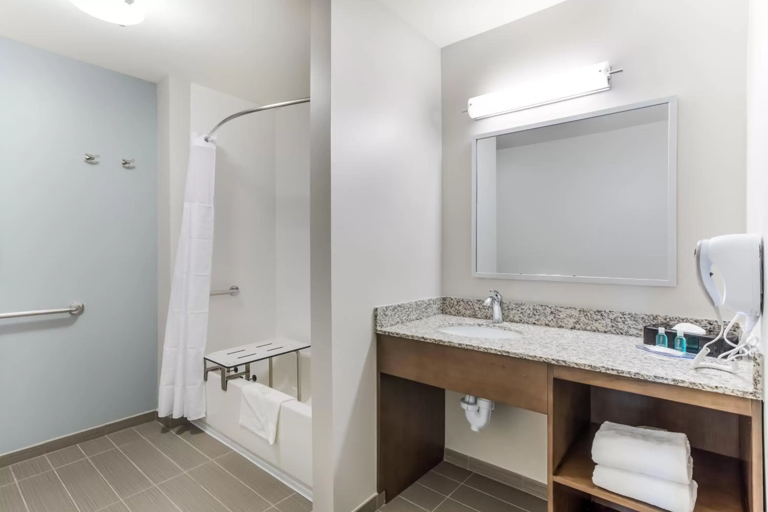 Bathroom in MainStay Suites Murfreesboro