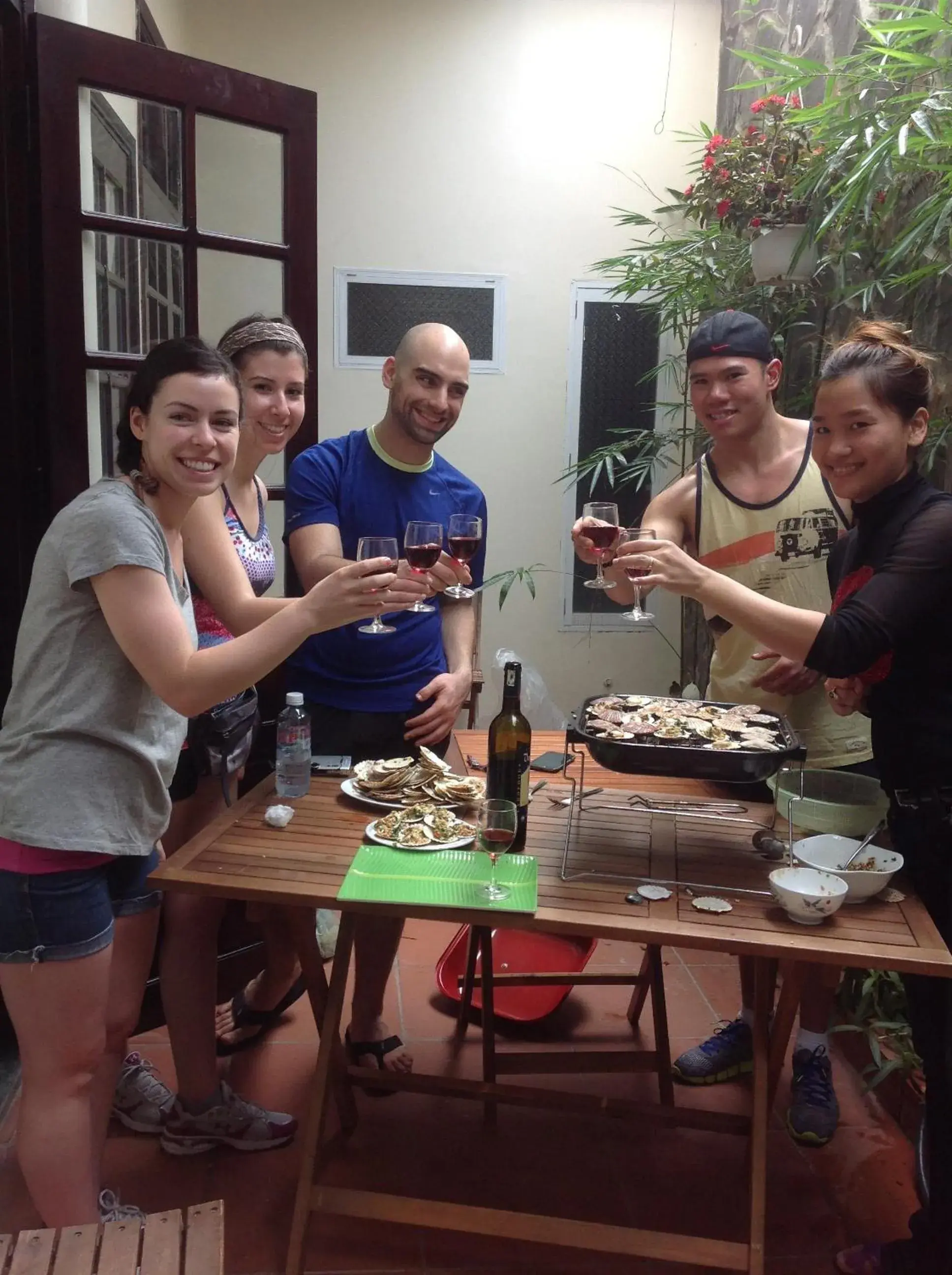 Food in Thien Tan Villa with Private Pool