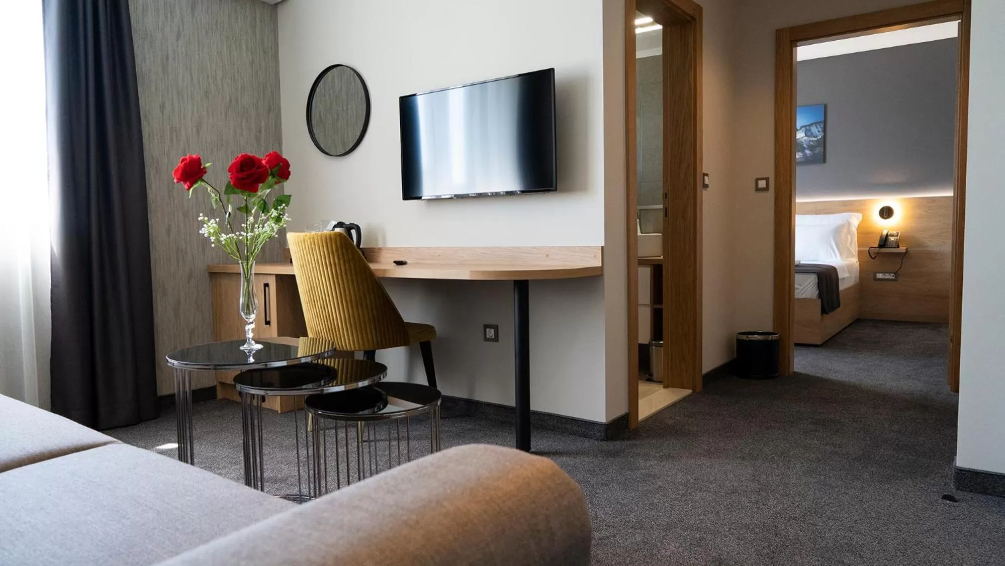 TV and multimedia, Bed in HA Hotel Mostar