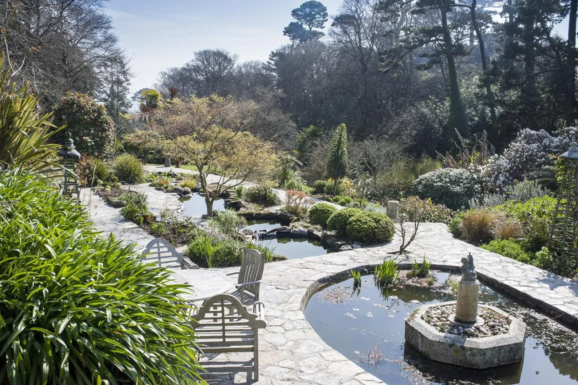 Garden in Hotel Meudon