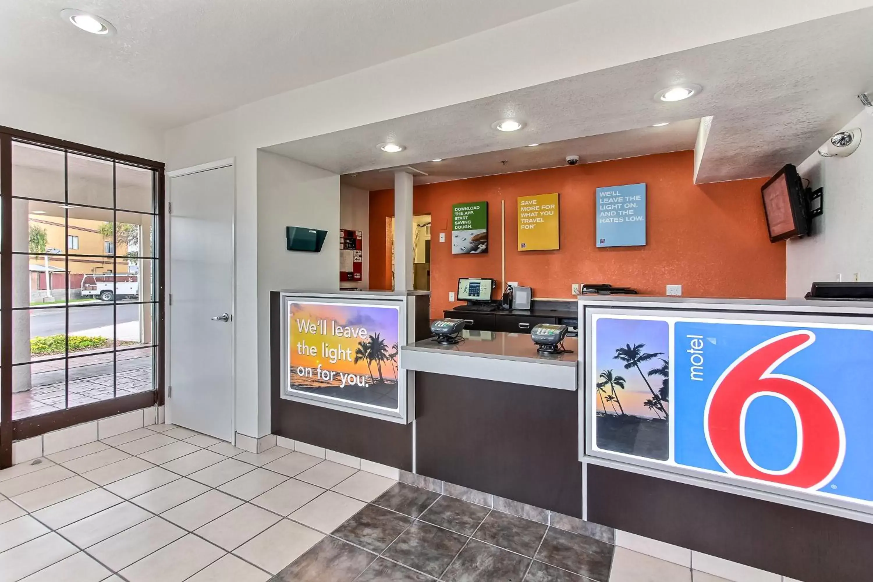 Lobby or reception, Lobby/Reception in Motel 6-Salinas, CA - North Monterey Area
