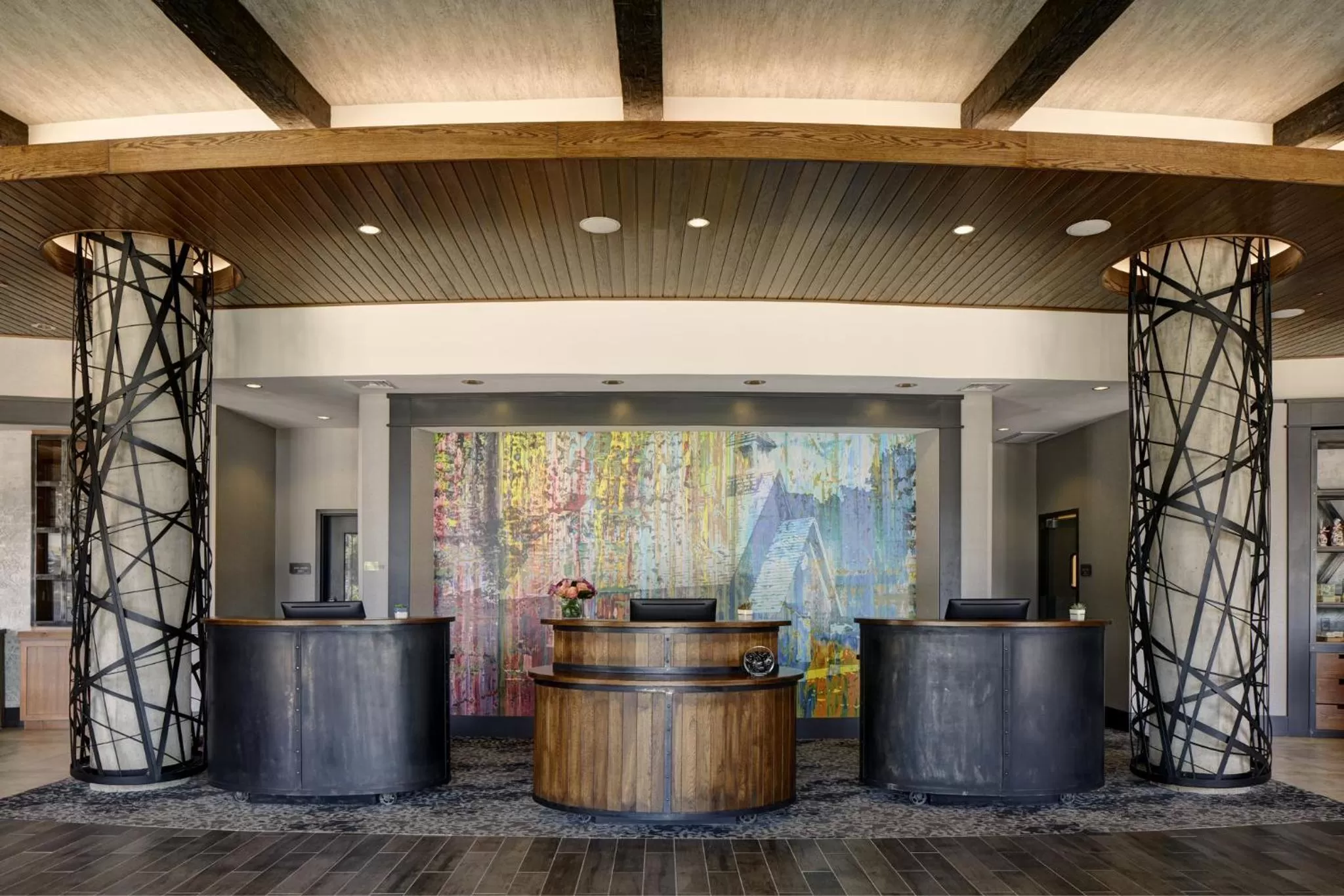 Lobby or reception in Archer Hotel Florham Park