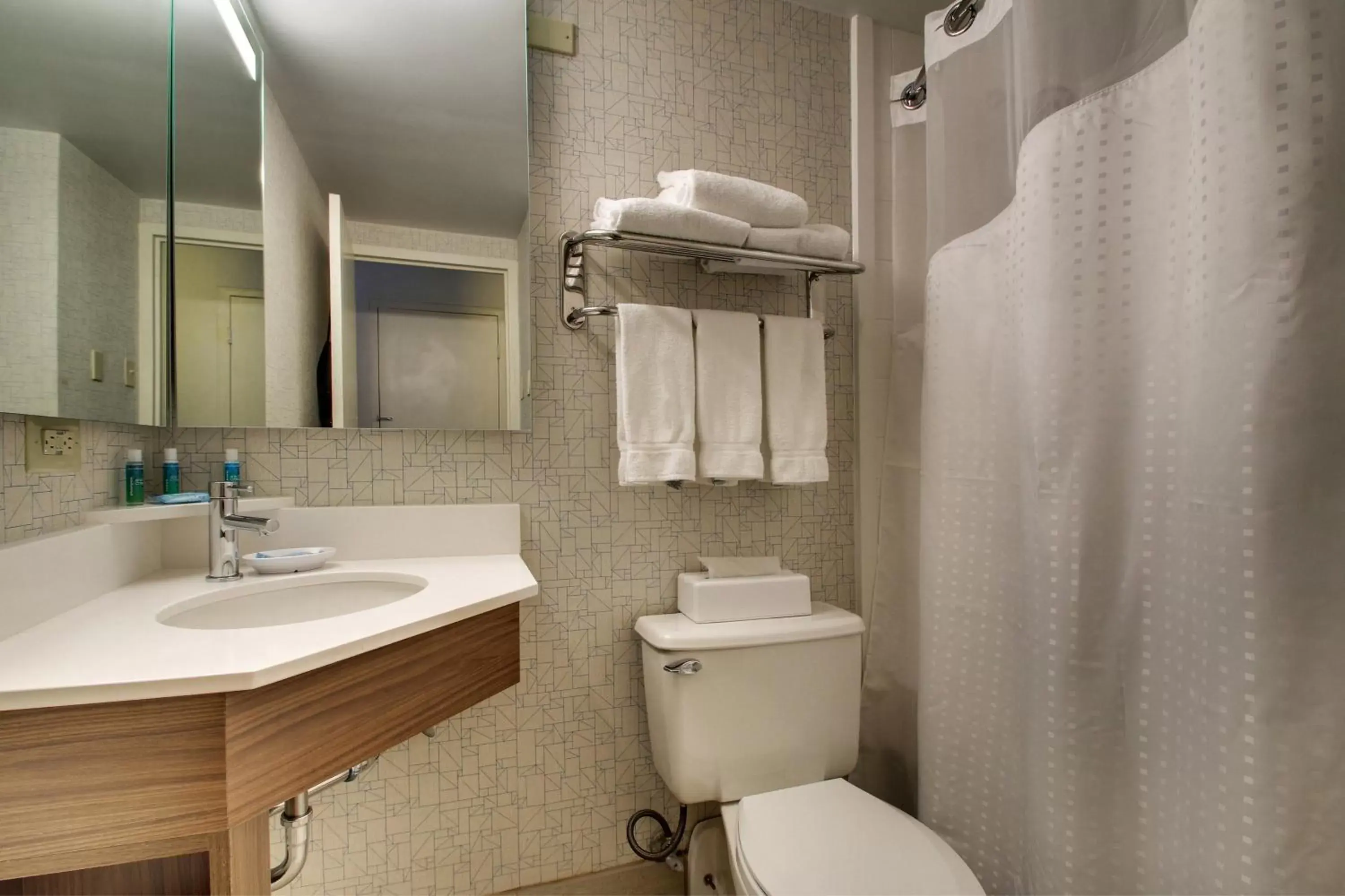 Photo of the whole room, Bathroom in Holiday Inn Express Poughkeepsie, an IHG Hotel