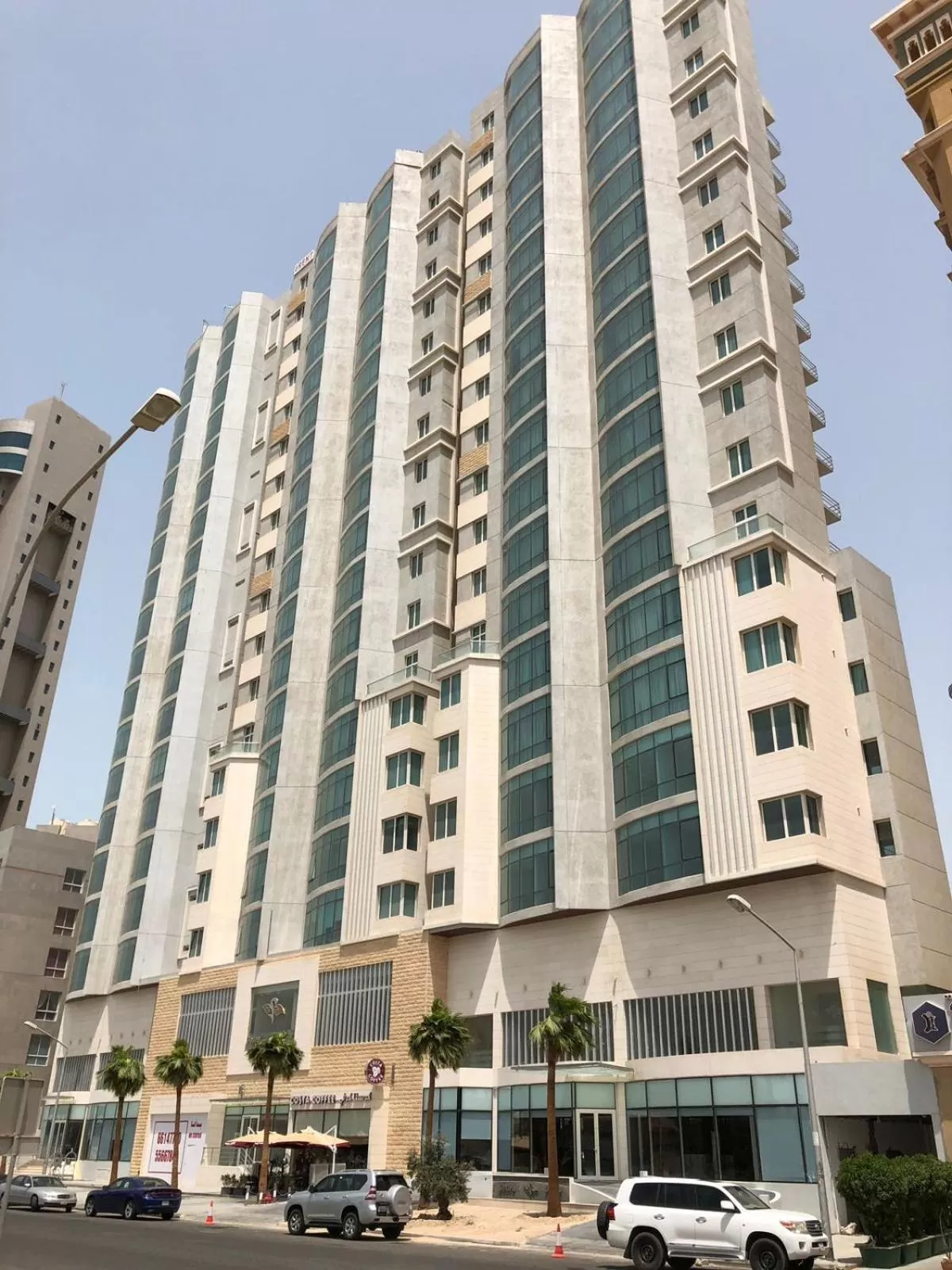 Facade/entrance in Sedra Residence