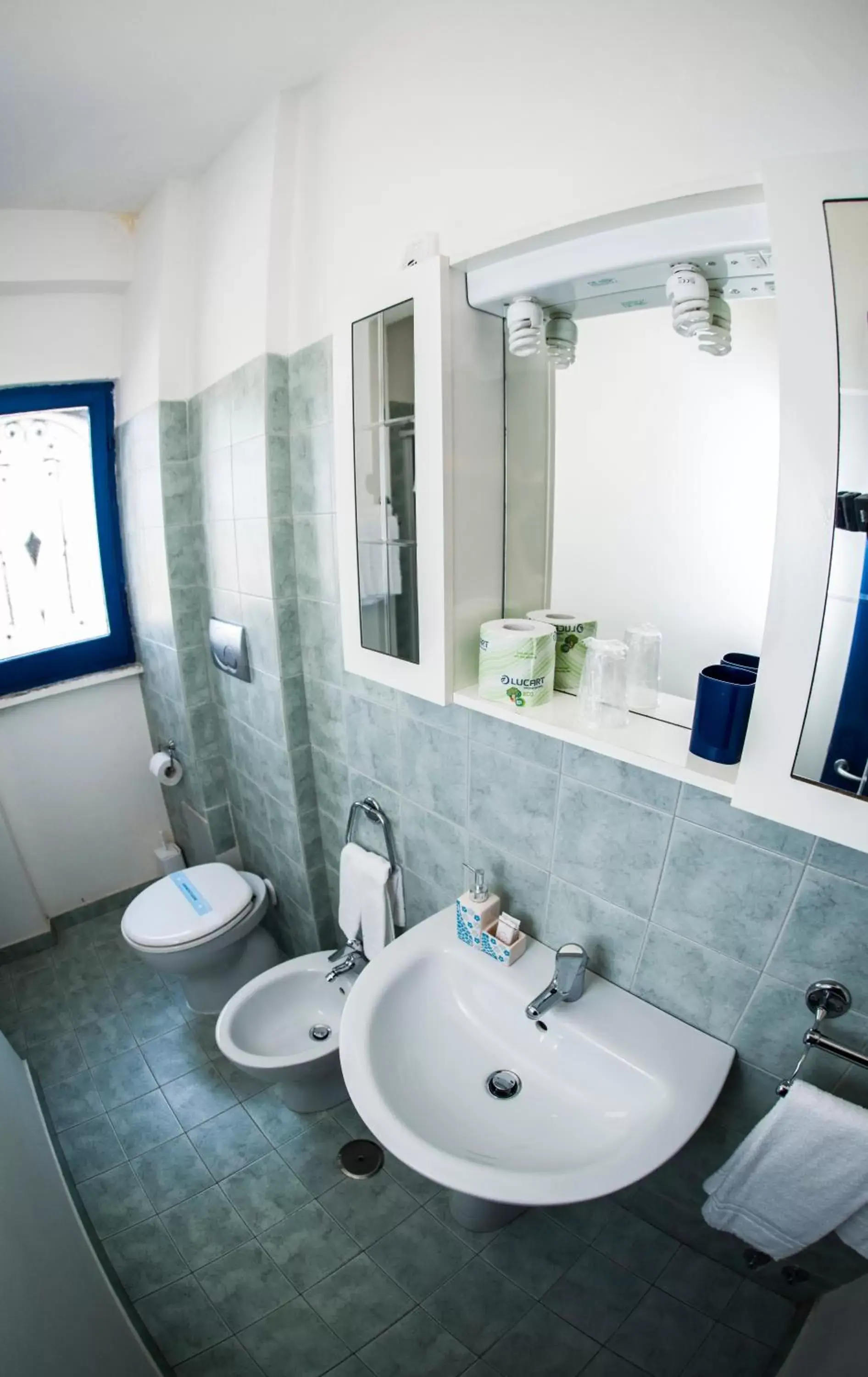 Bathroom in Hotel Ristorante Meson Feliz