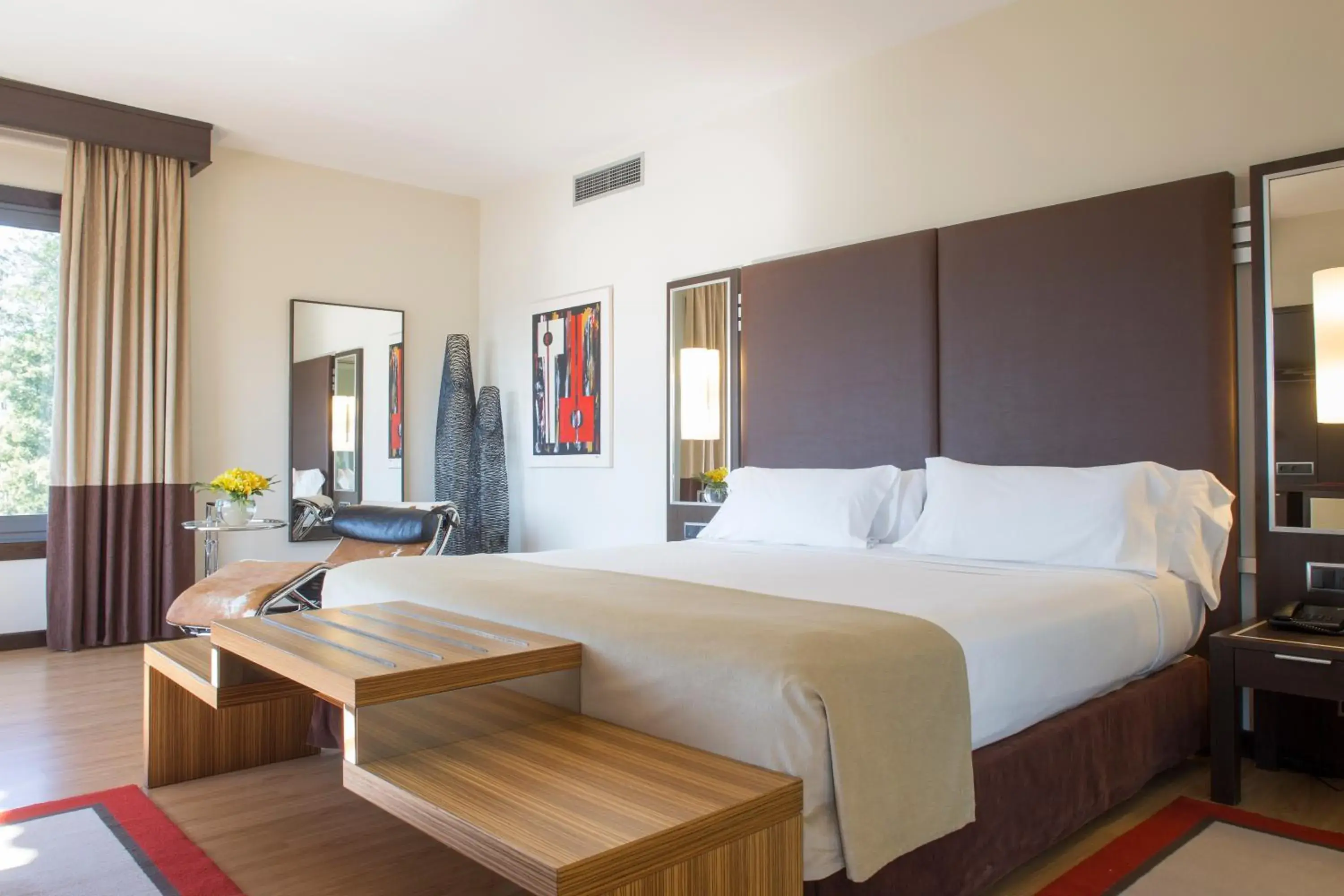 Decorative detail, Bed in Gran Talaso Hotel Sanxenxo Decorative detail, Bed in Gran Talaso Hotel Sanxenxo