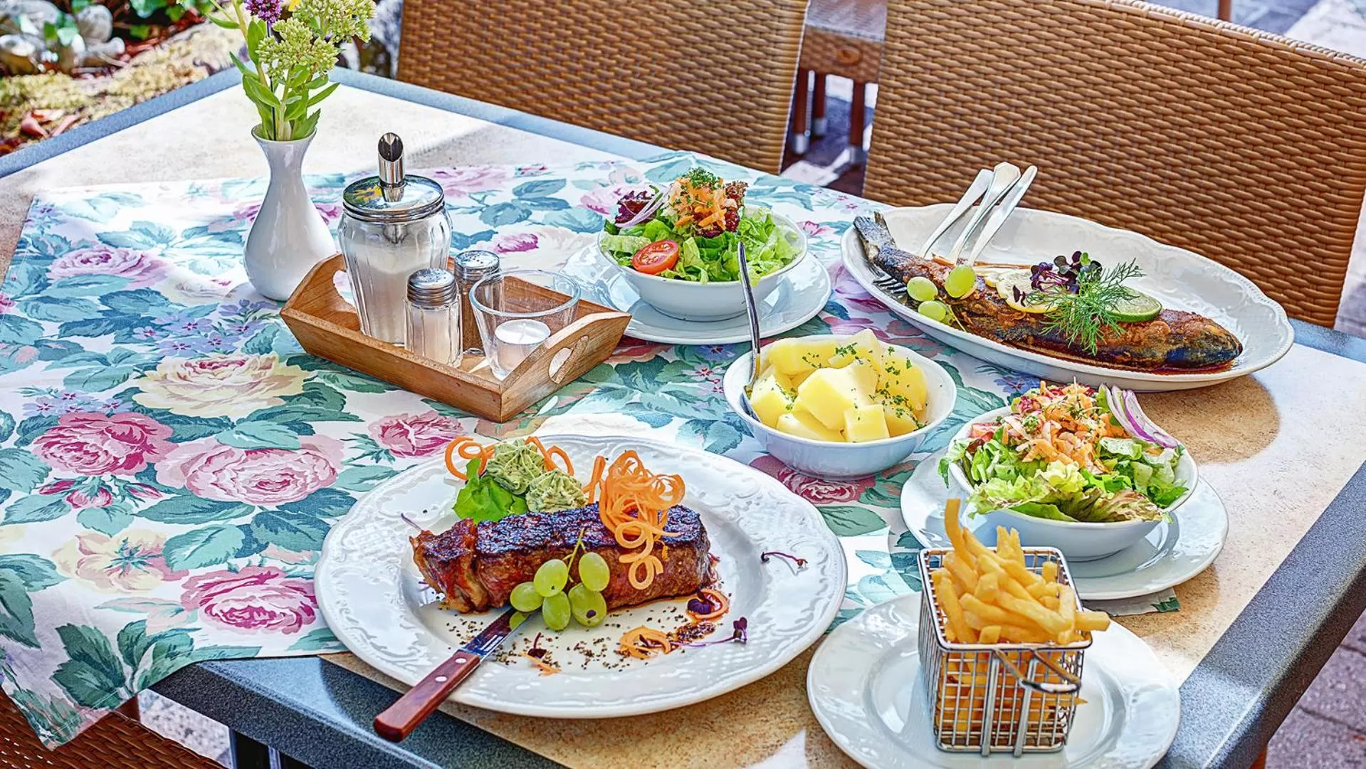 Lunch in Hotel Christel