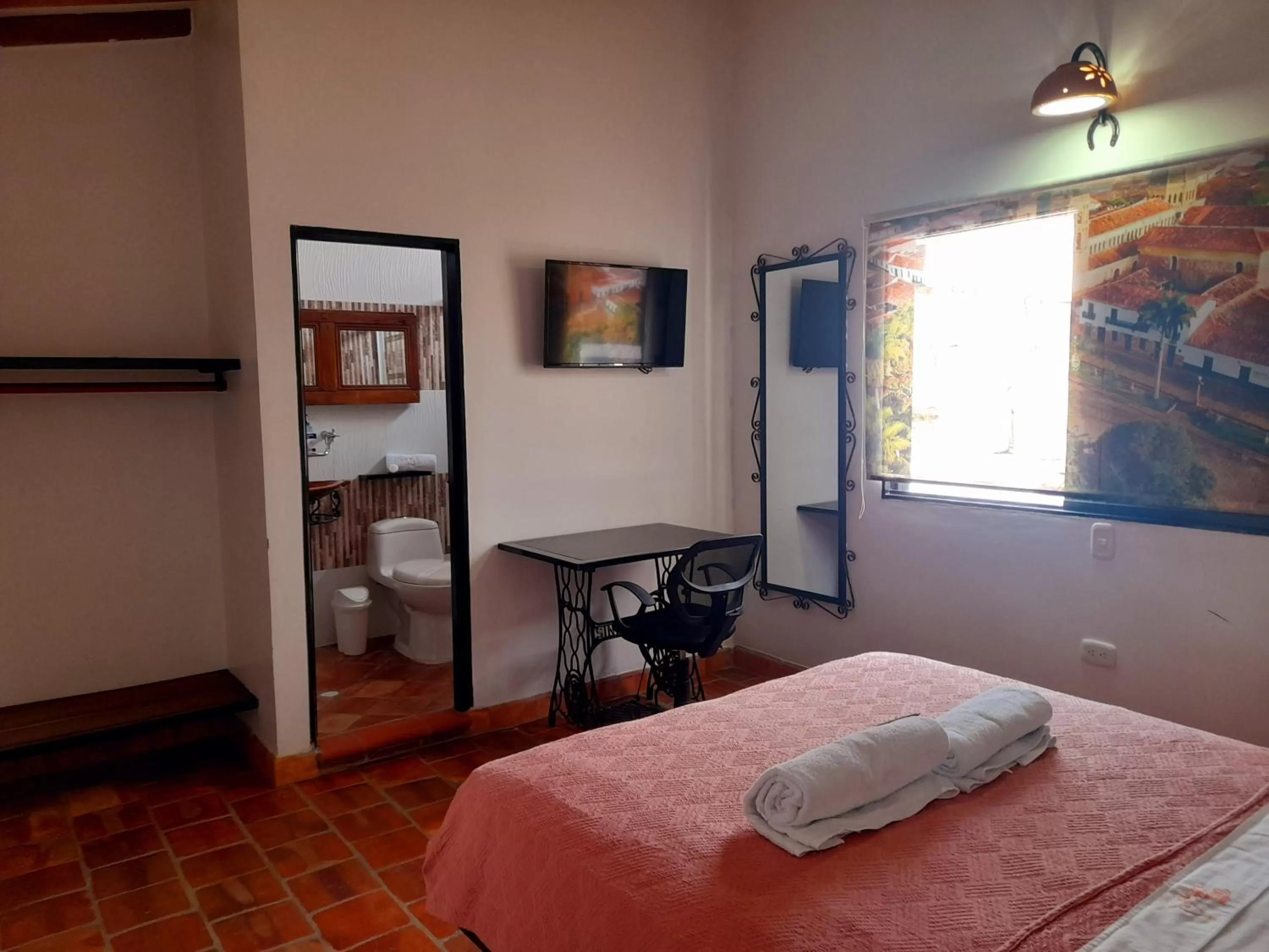 Bedroom, Bed in Hotel Villa Del Socorro