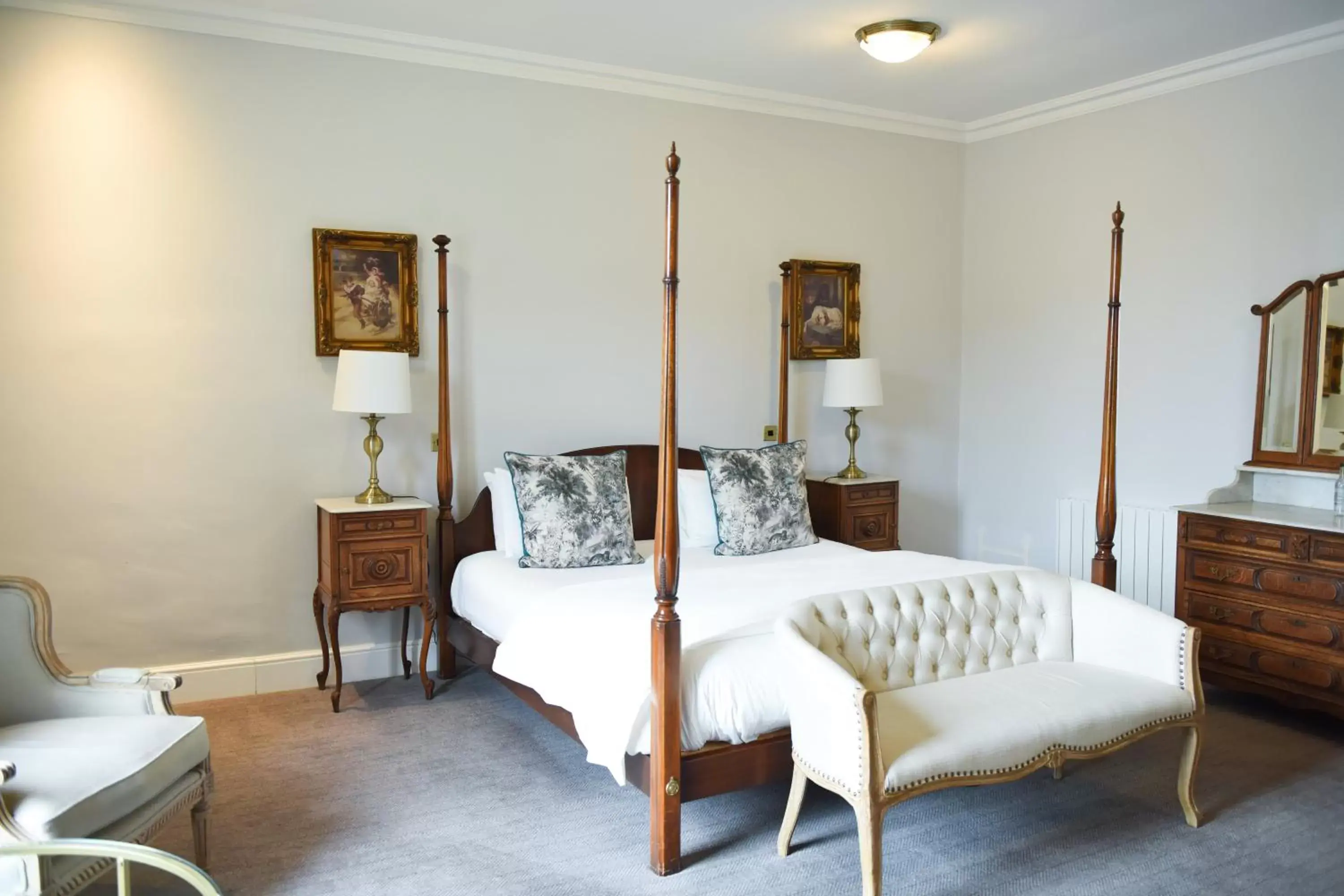 Bedroom, Bed in Beamish Hall Country House Hotel, BW Premier Collection