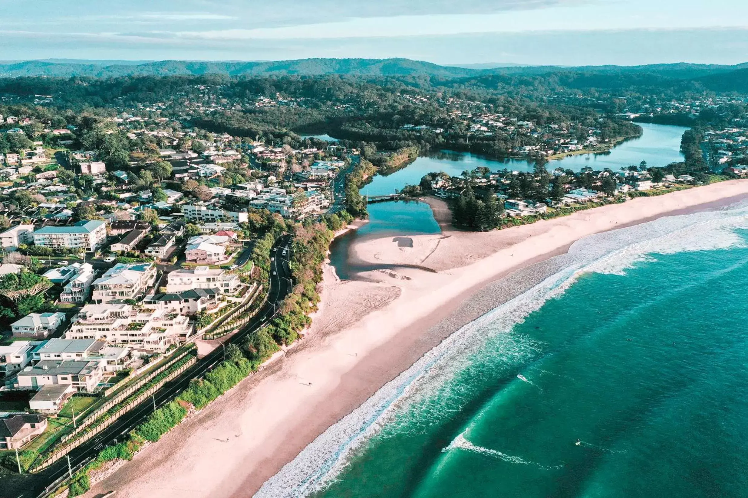 Area and facilities, Bird's-eye View in Terrigal Pacific Coastal Retreat