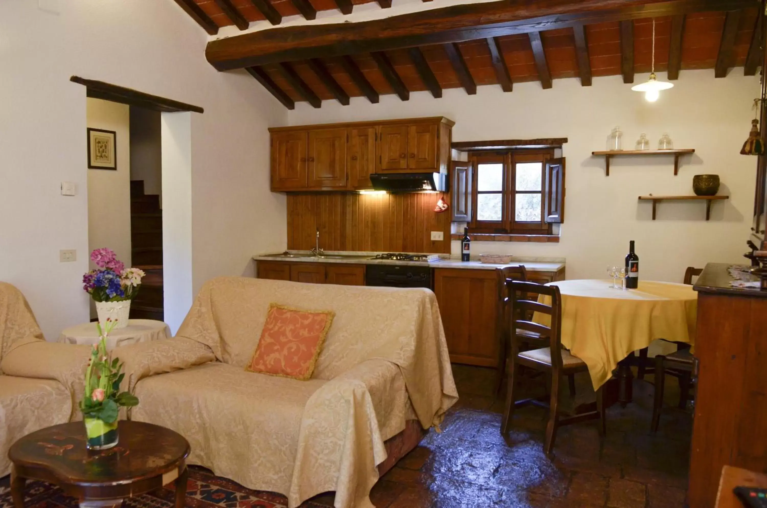 Living room, Seating Area in Residence Il Casale